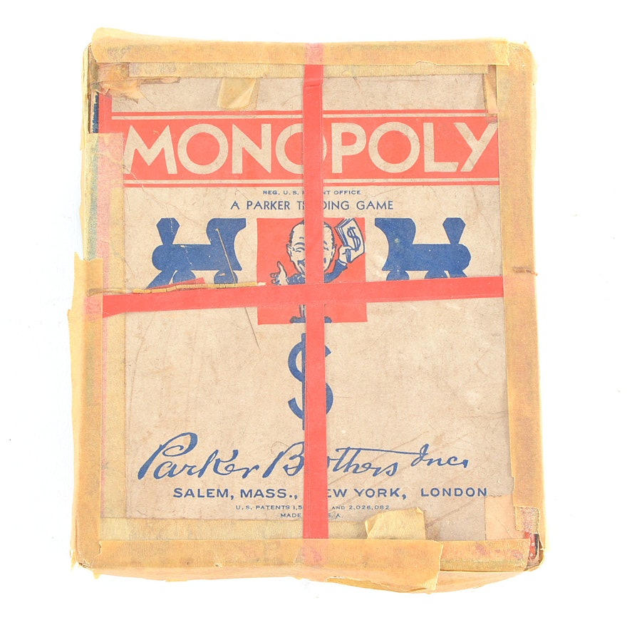 Vintage 1936 Game of Monopoly