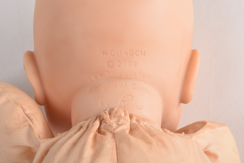 Antique Doll Buggy with Vintage Doll