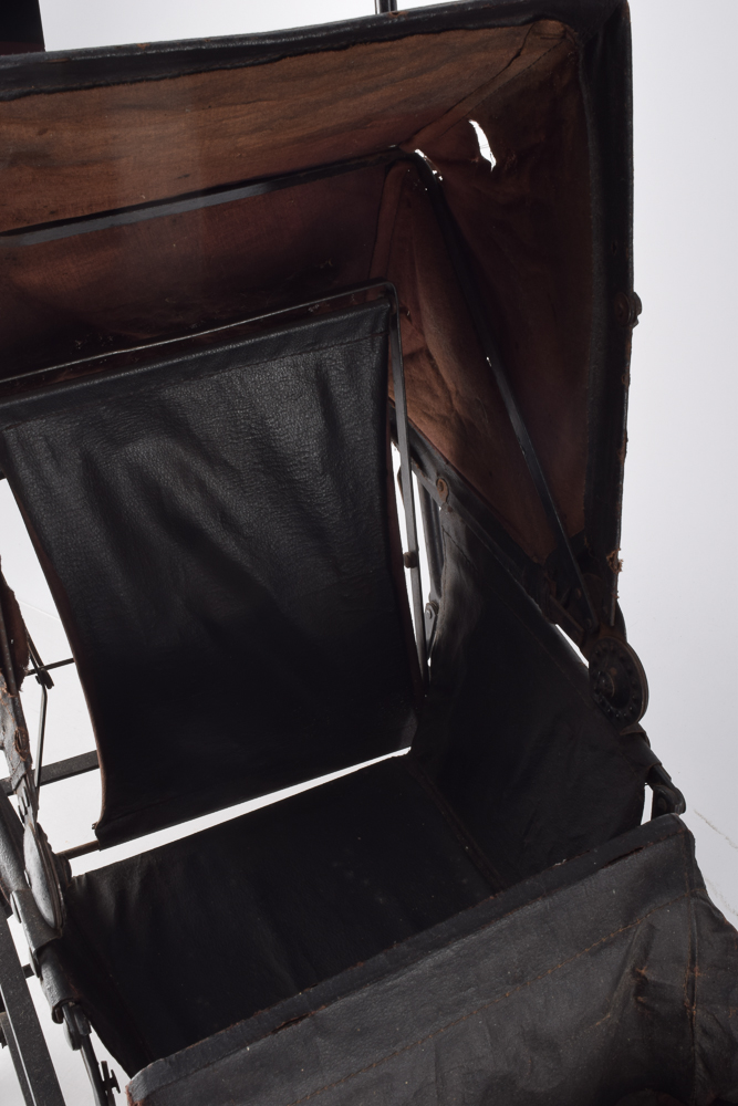 Antique Doll Buggy with Vintage Doll