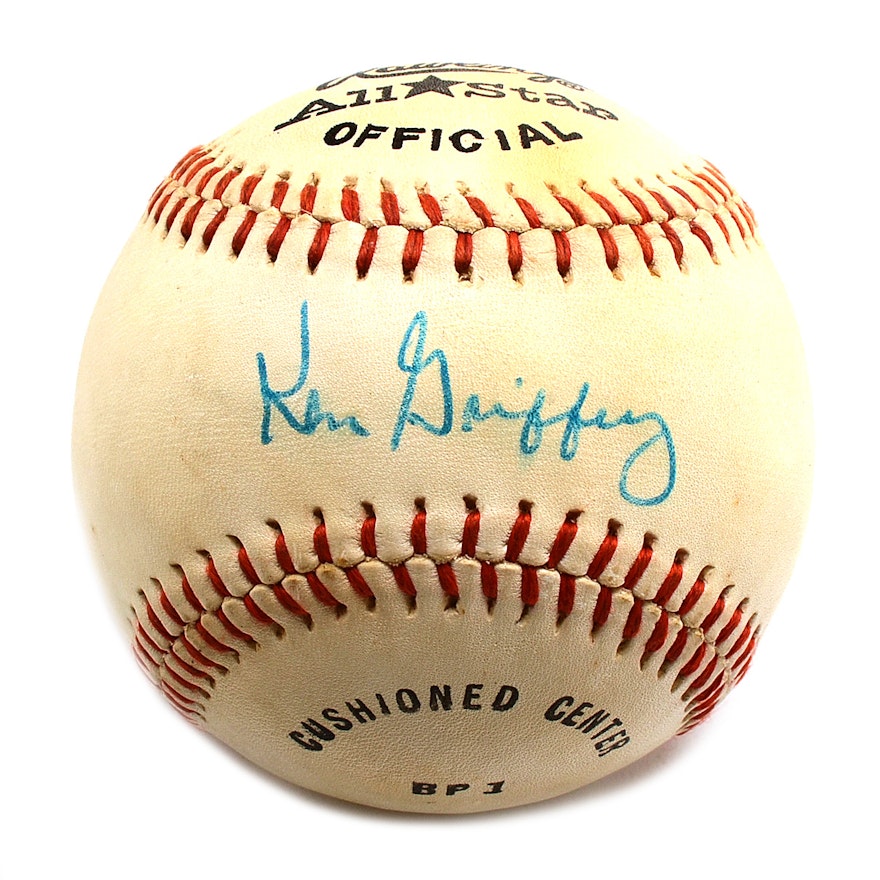 Ken Griffey Signed Baseball