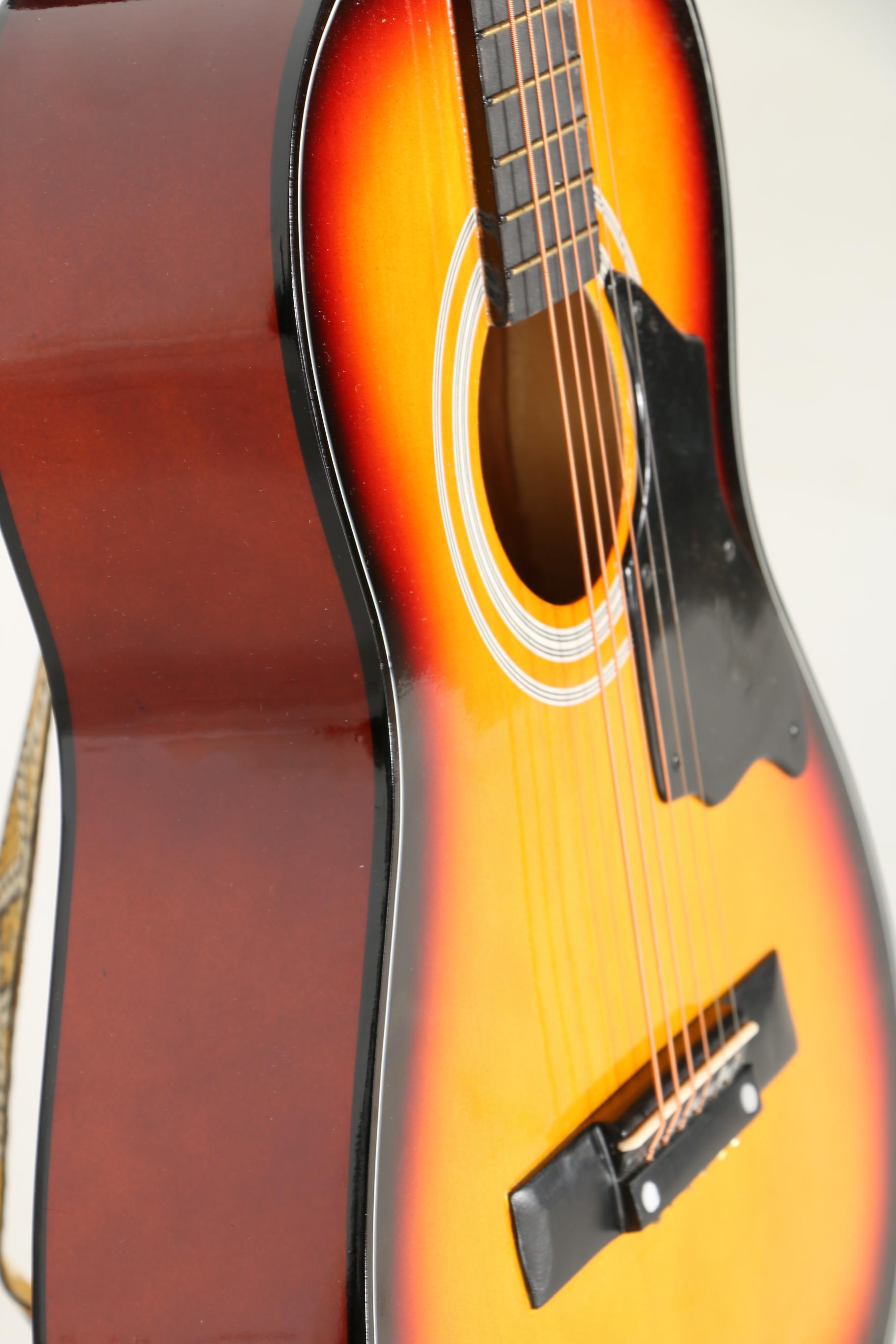 Vintage Harmony Acoustic Guitar