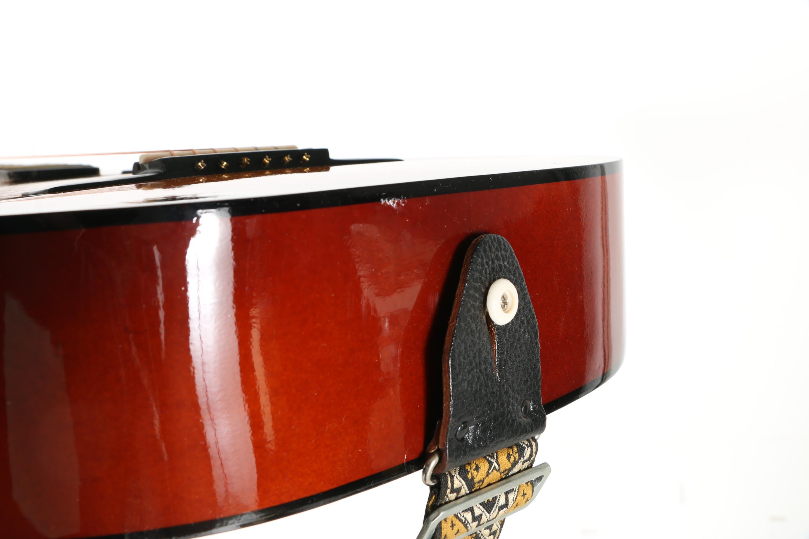 Vintage Harmony Acoustic Guitar