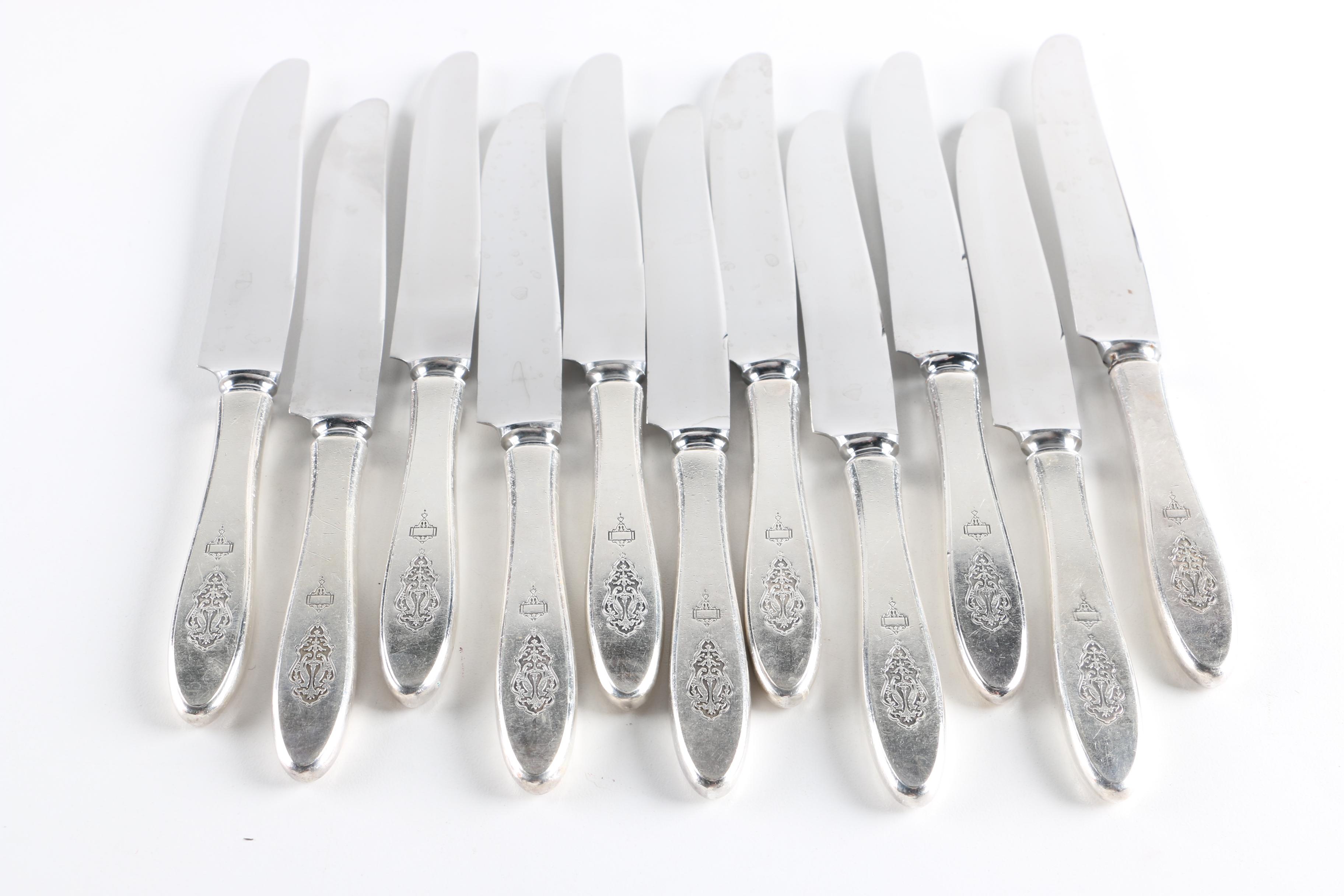 Oneida Community "Bird of Paradise" Silver Plate Flatware