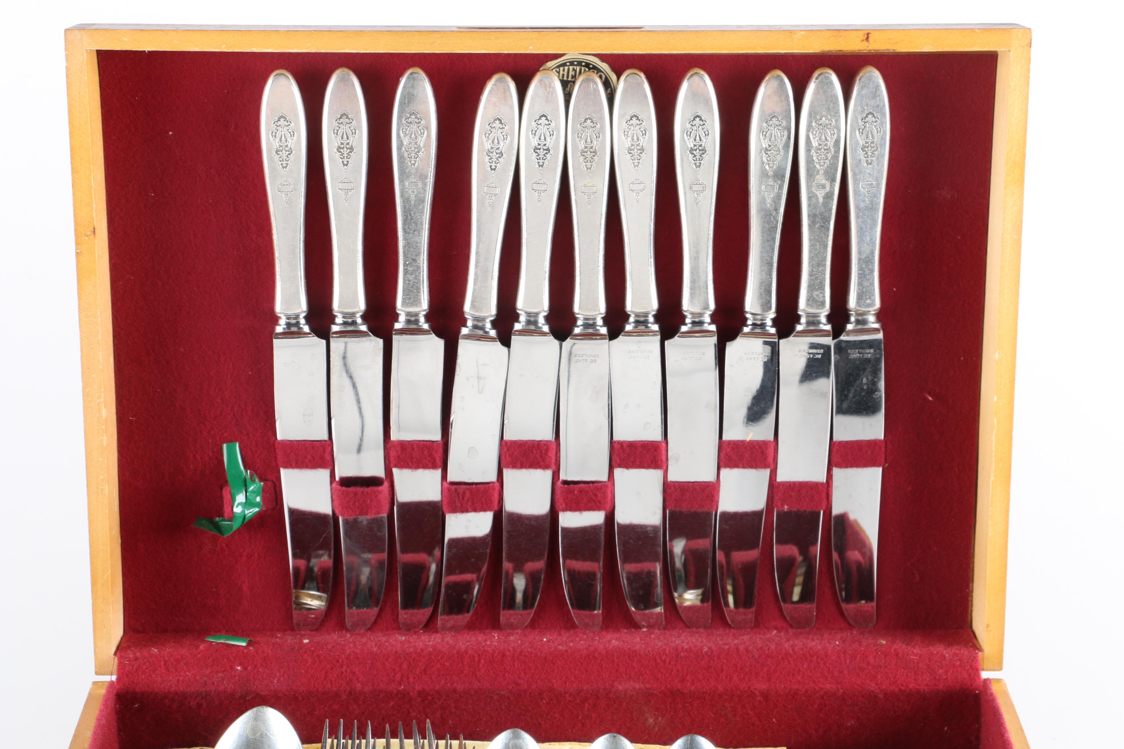 Oneida Community "Bird of Paradise" Silver Plate Flatware