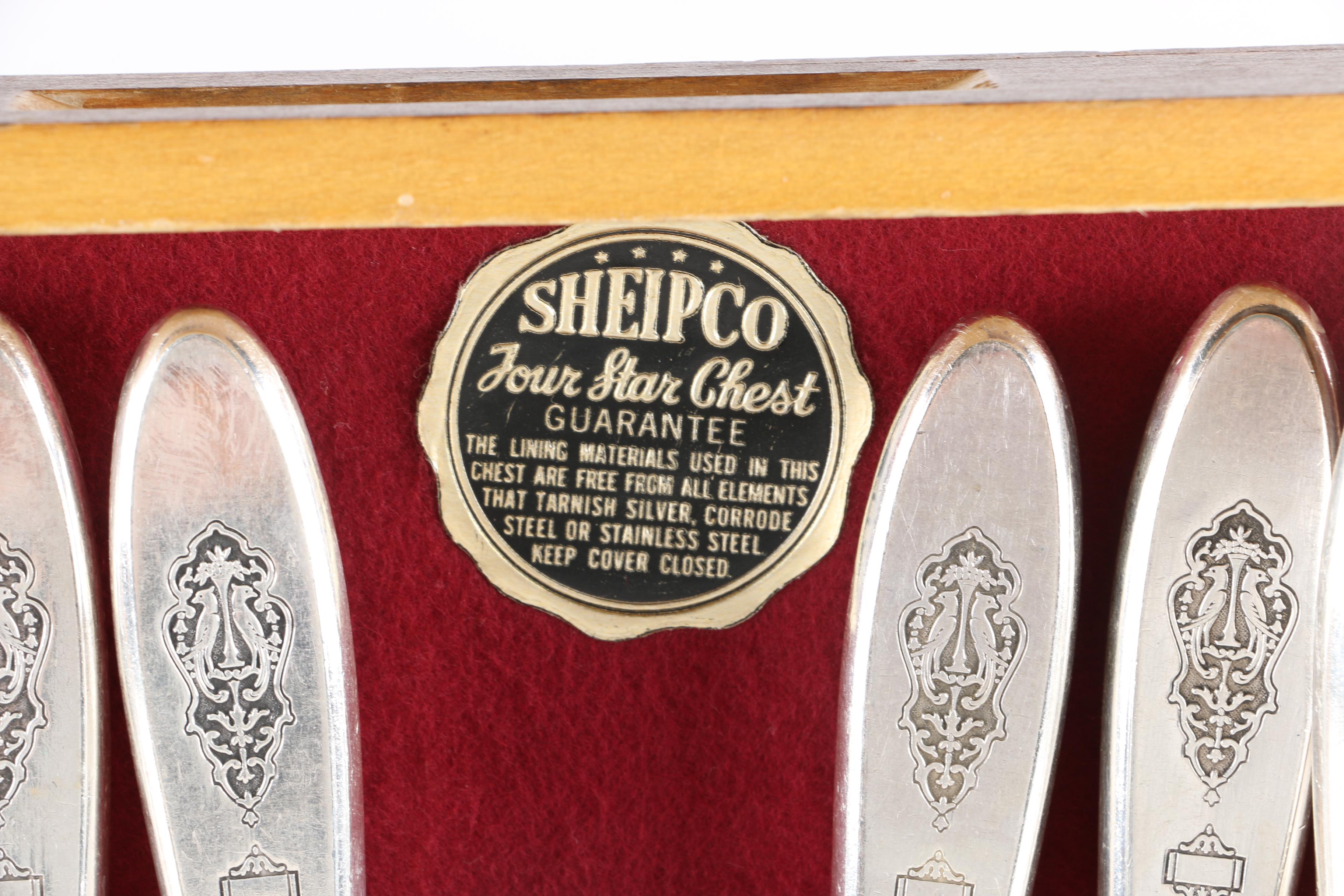 Oneida Community "Bird of Paradise" Silver Plate Flatware