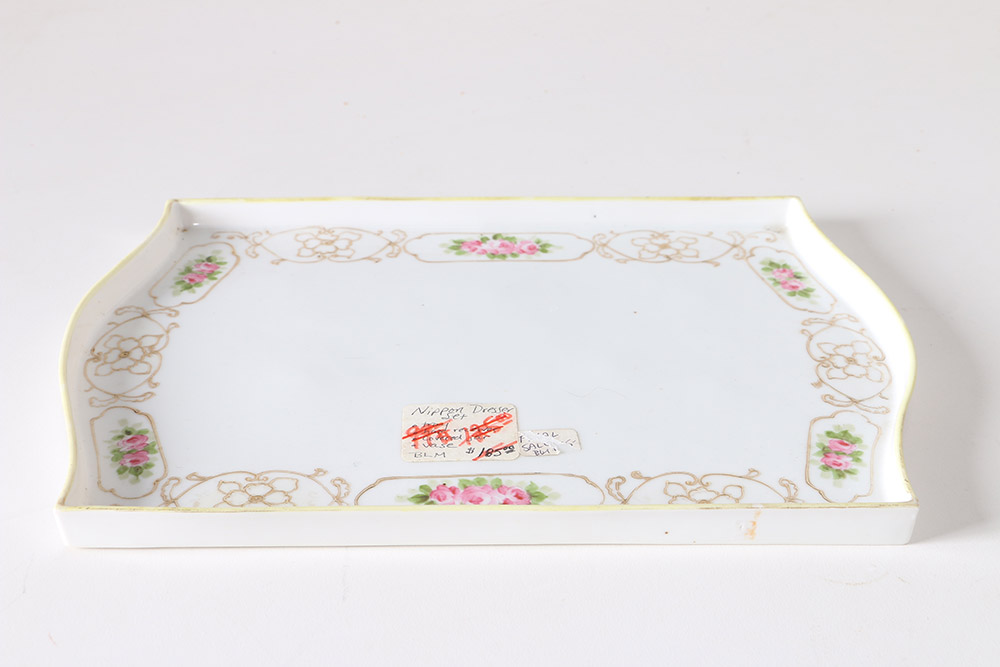 Early 20th Century Hand Painted Nippon Morimura Dresser Set