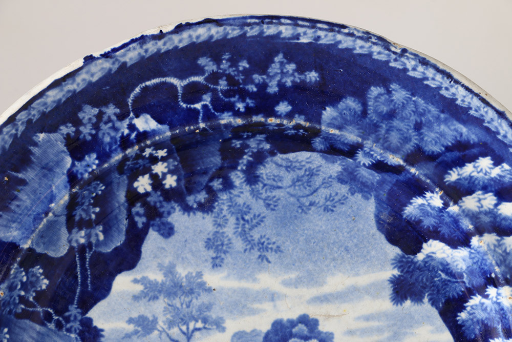 Early 19th Century English Staffordshire Transferware Plates