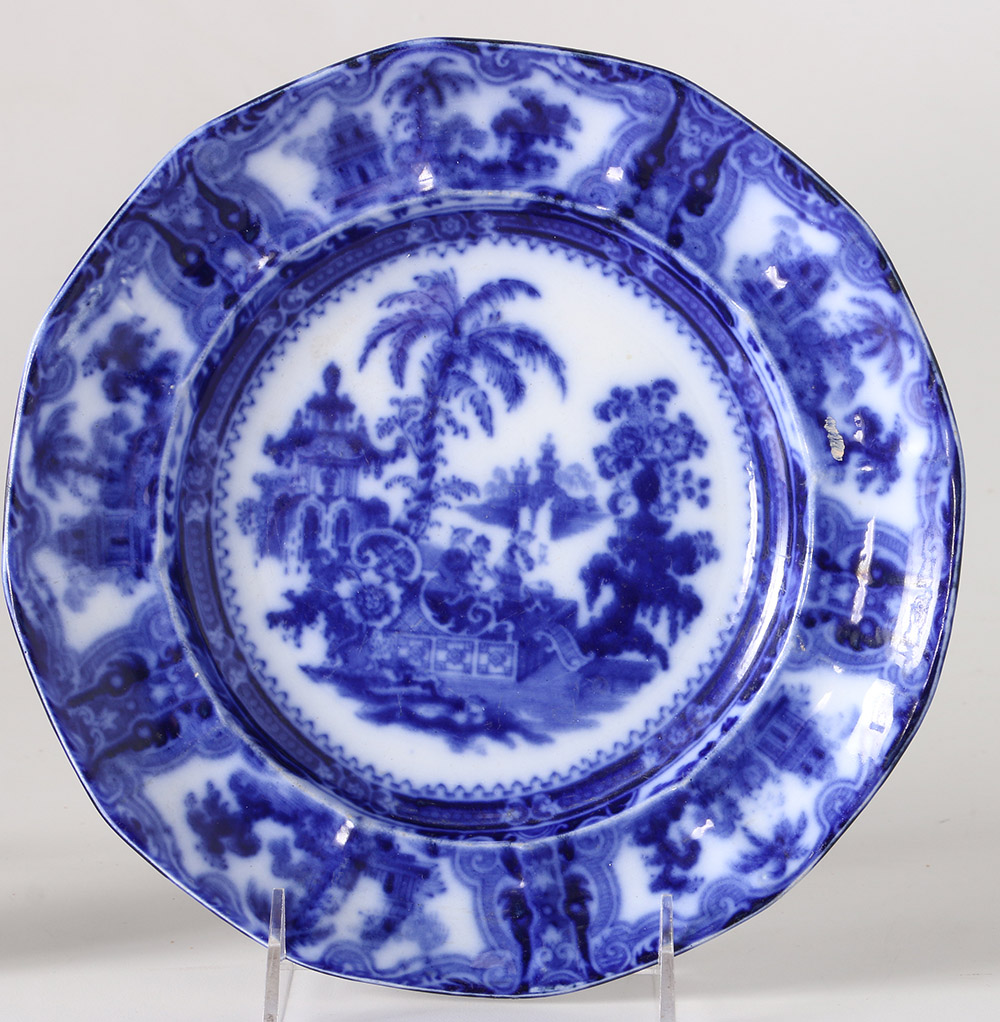 Early 19th Century English Staffordshire Transferware Plates
