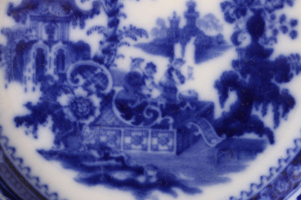 Early 19th Century English Staffordshire Transferware Plates
