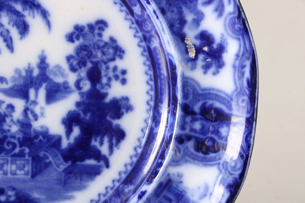 Early 19th Century English Staffordshire Transferware Plates