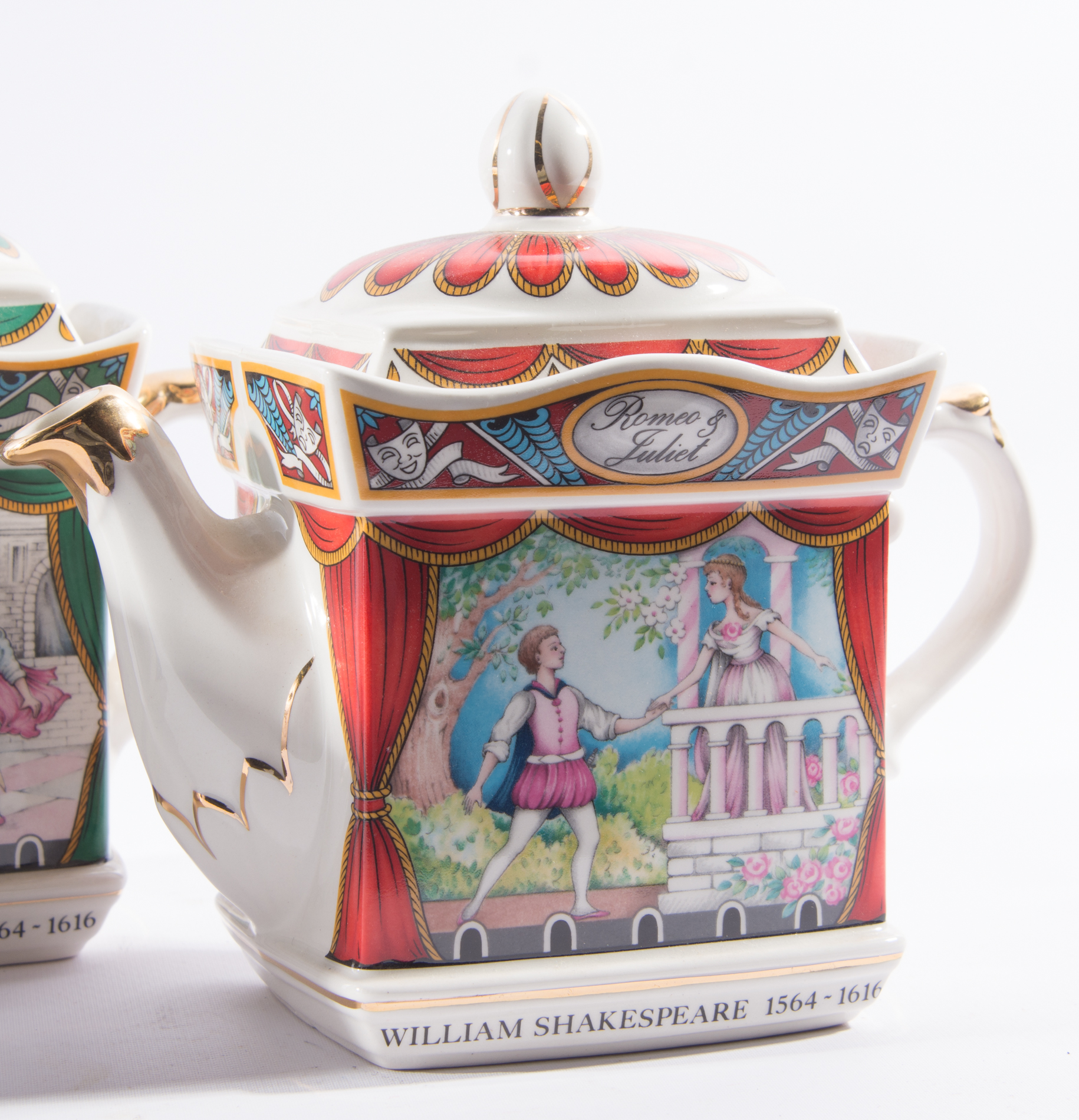 Sadler Teapot William Shakespeare Collection