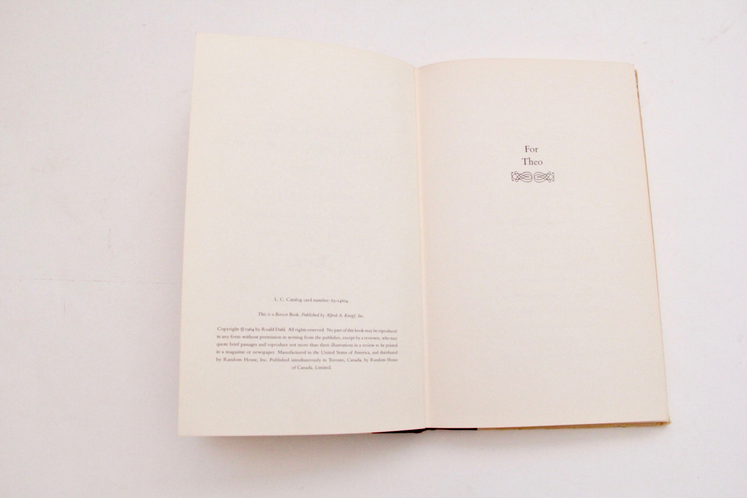 "Charlie And The Chocolate Factory" by Roald Dahl