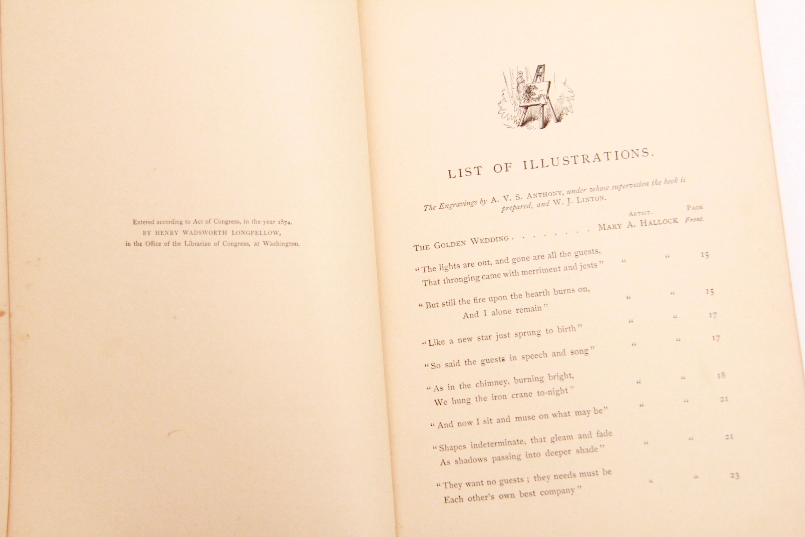 "The Hanging of The Crane" by Henry Wadsworth Longfellow