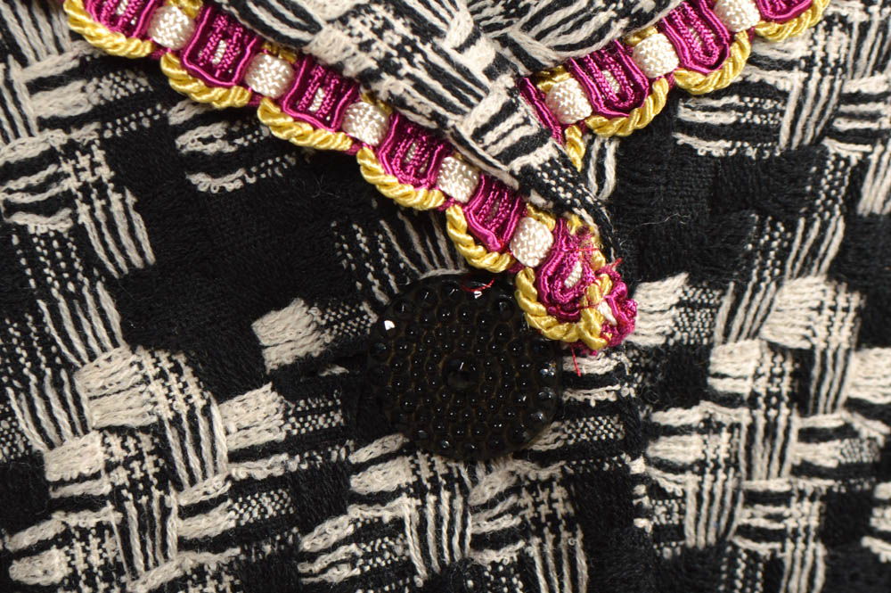 Pam McMahon Couture Jacket with Belt and  Karen Millen Houndstooth Pants