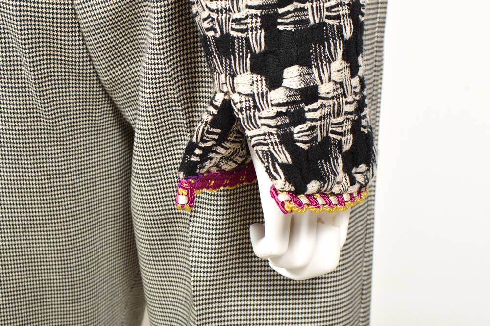 Pam McMahon Couture Jacket with Belt and  Karen Millen Houndstooth Pants
