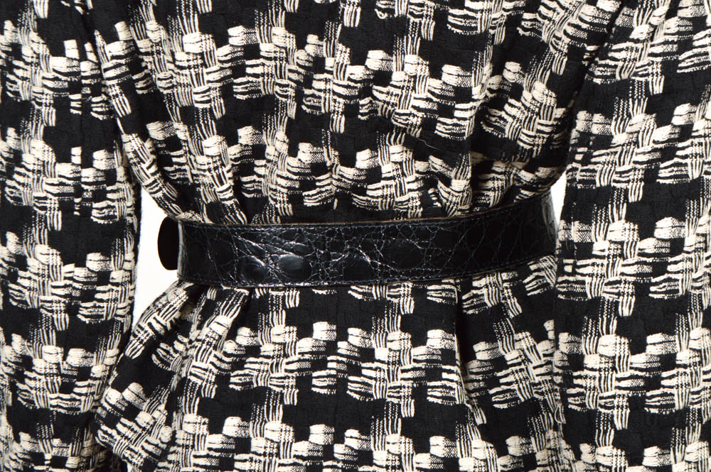 Pam McMahon Couture Jacket with Belt and  Karen Millen Houndstooth Pants