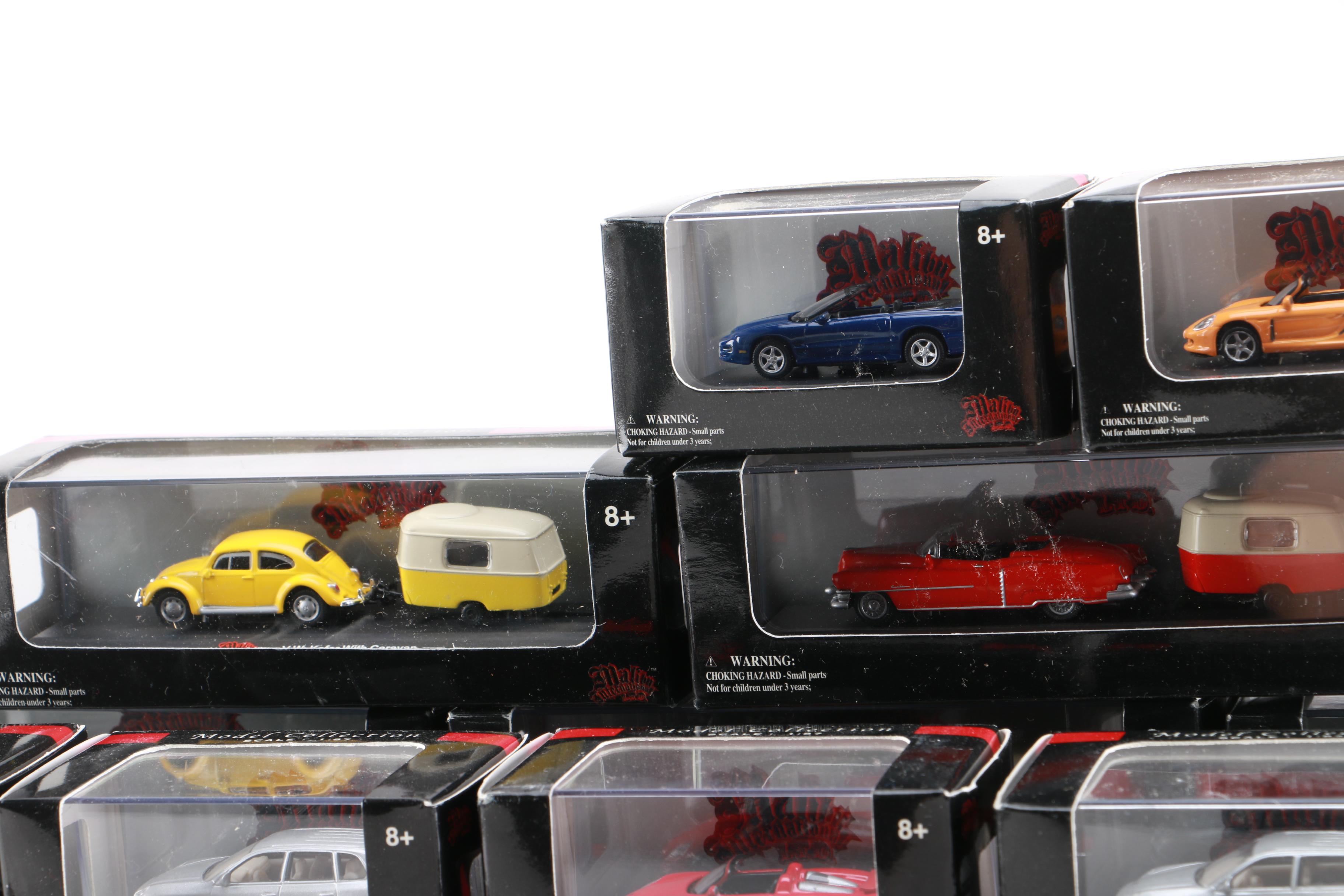 Malibu International 1:87 Scale Model Die-Cast Cars
