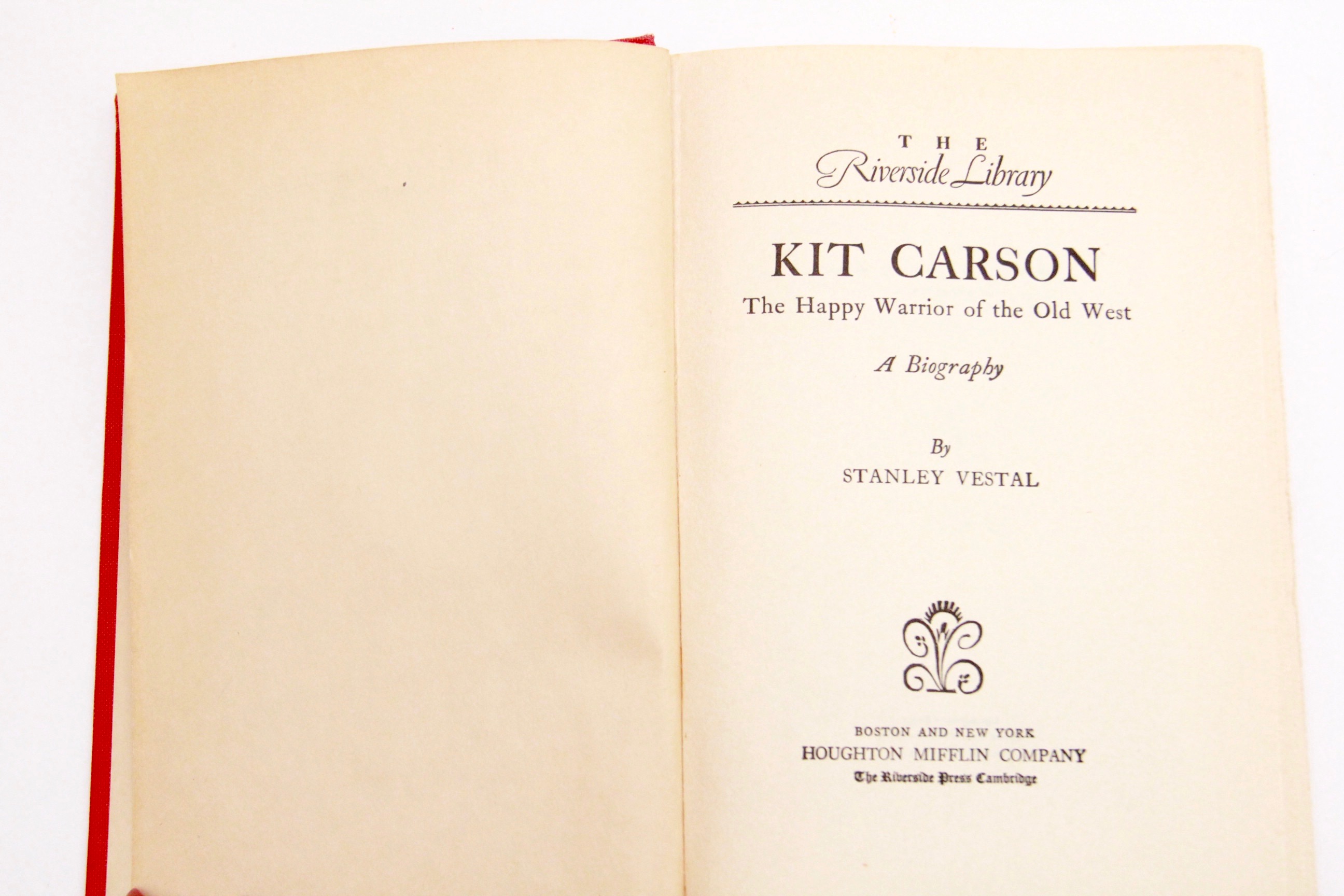 Kit Carson Biography and Works of Robert Louis Stevenson