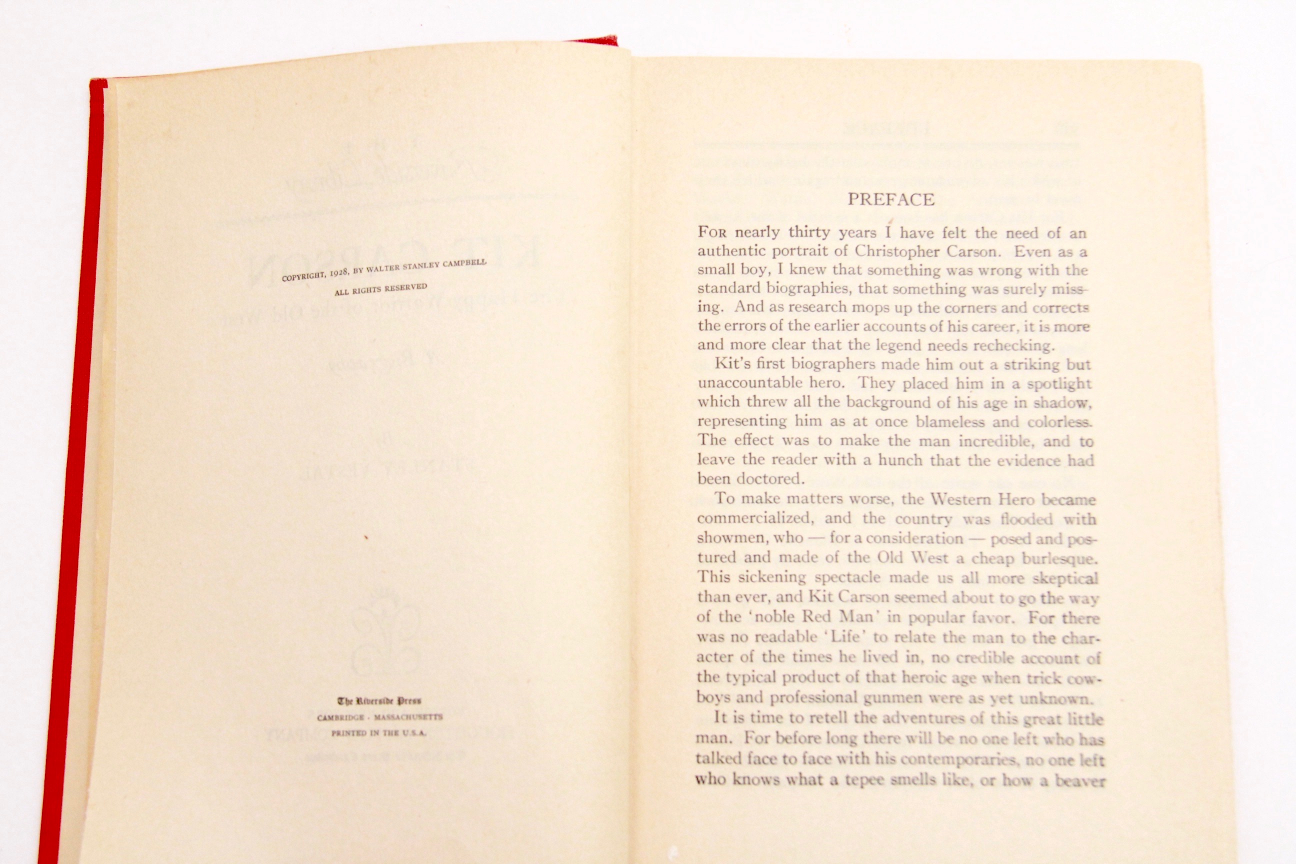 Kit Carson Biography and Works of Robert Louis Stevenson