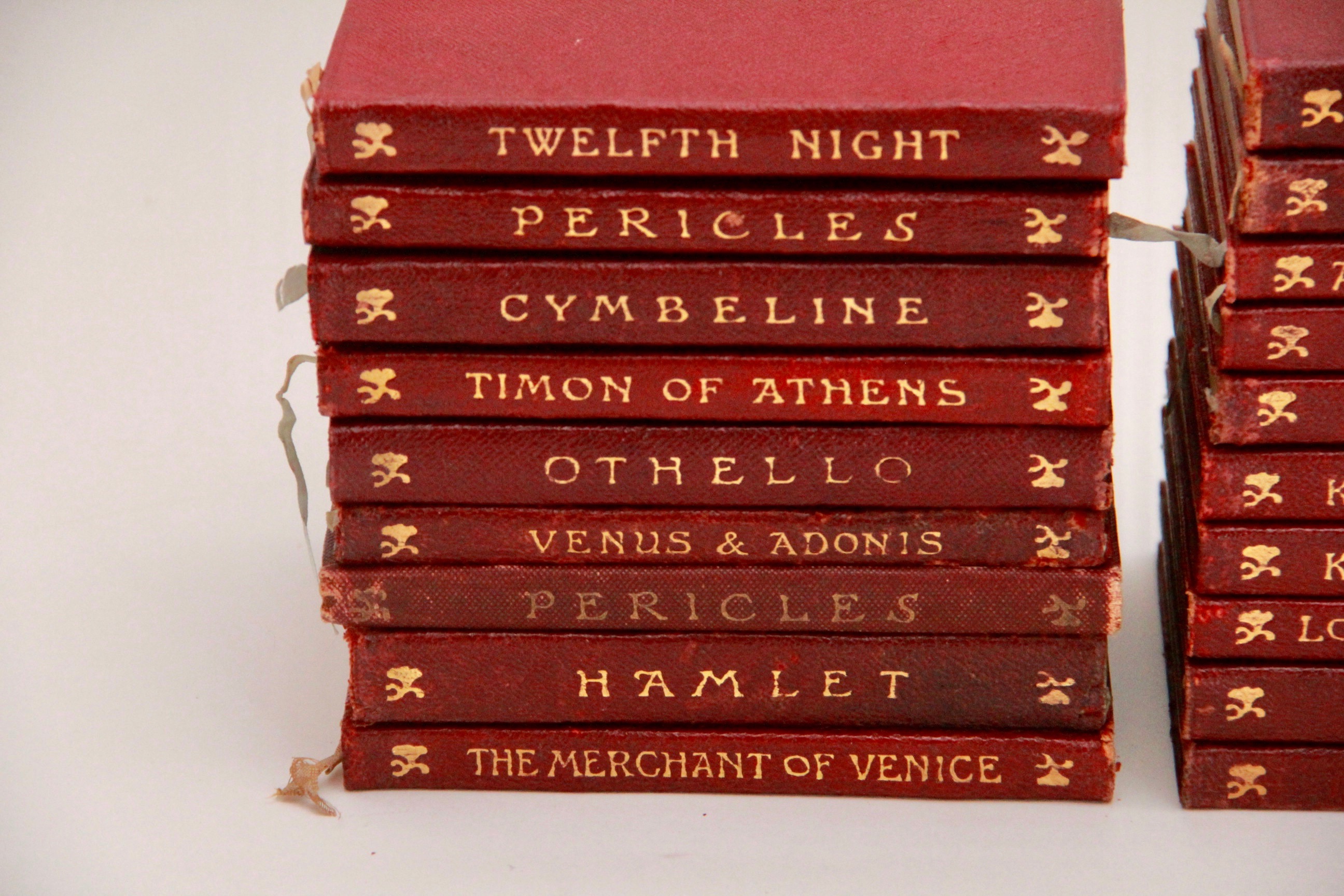 Thirty Nine Volume Collection of the Works of William Shakespeare