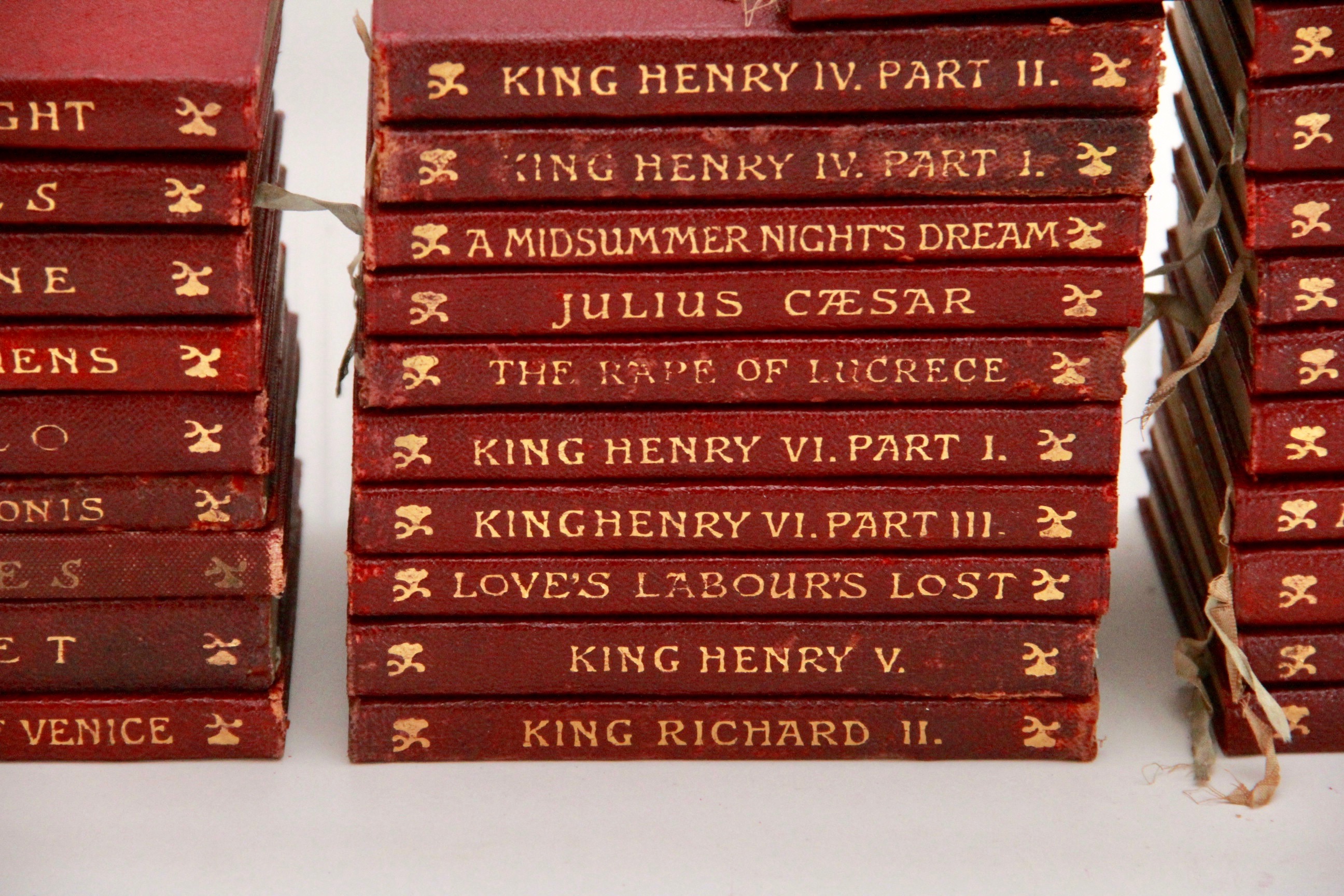 Thirty Nine Volume Collection of the Works of William Shakespeare