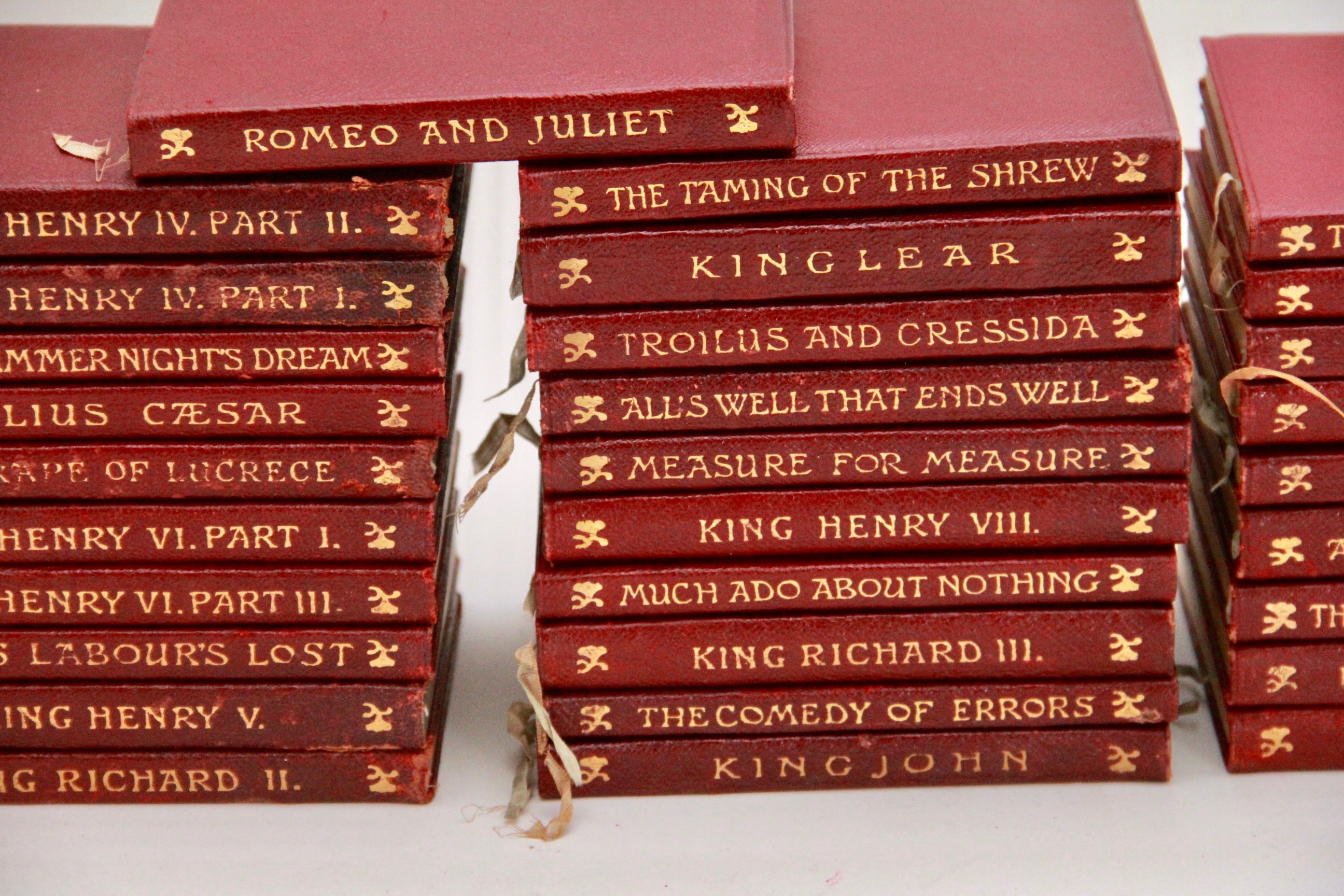 Thirty Nine Volume Collection of the Works of William Shakespeare