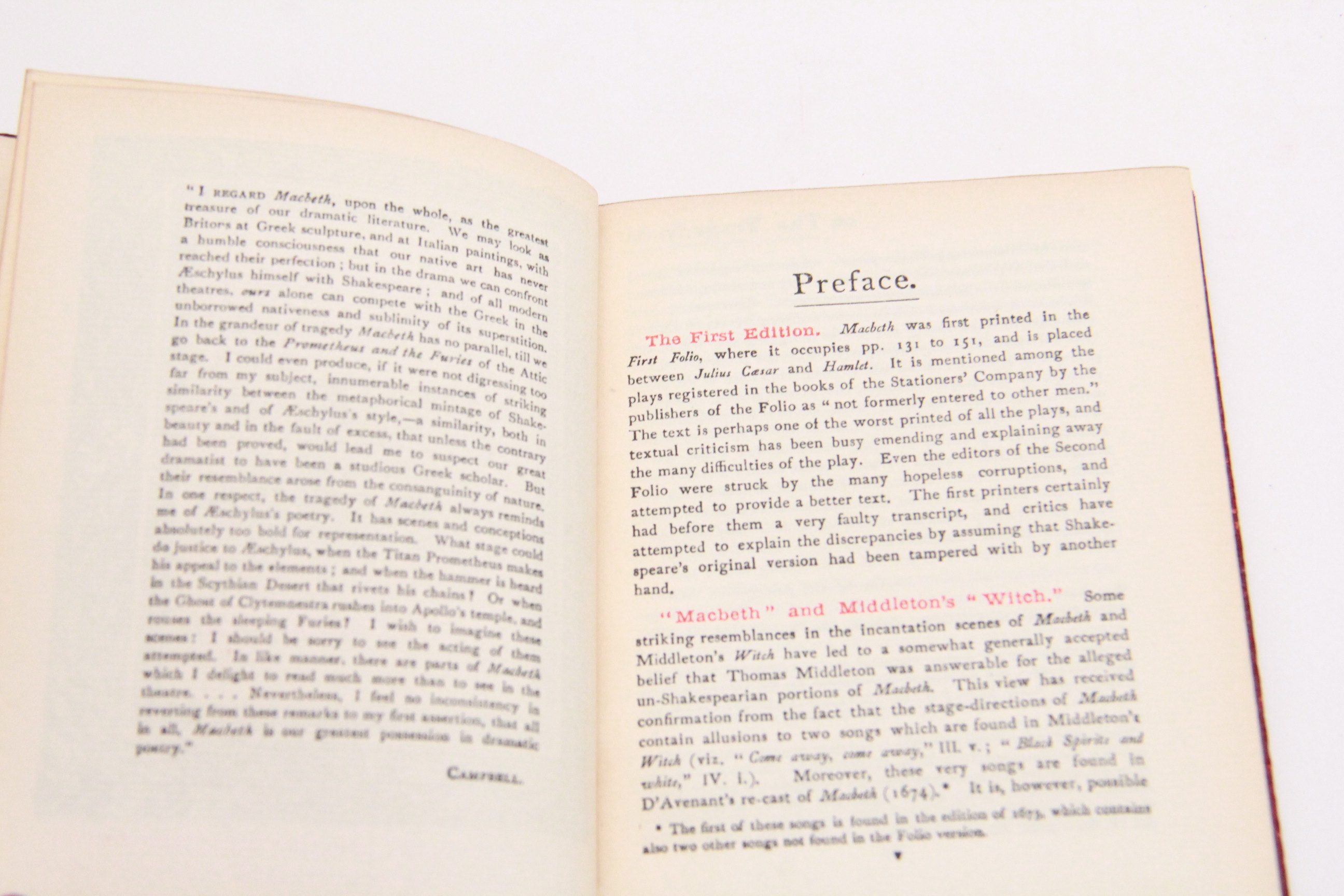 Thirty Nine Volume Collection of the Works of William Shakespeare