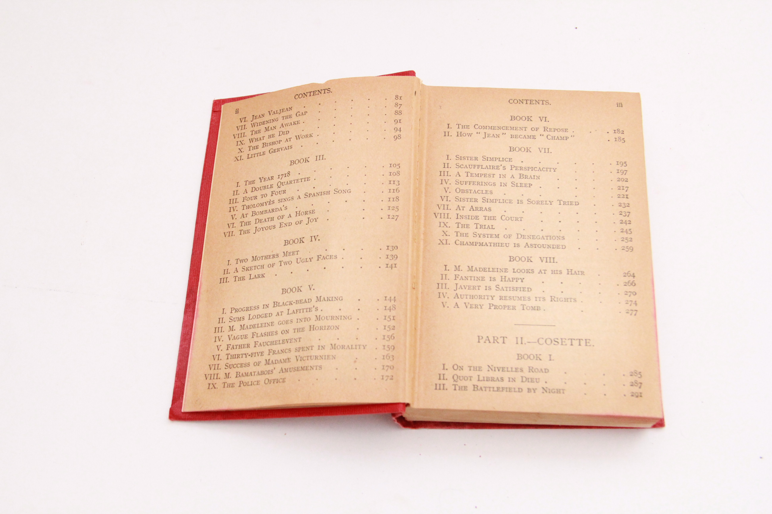 Victor Hugo Novel Collection Featuring Les Misérables