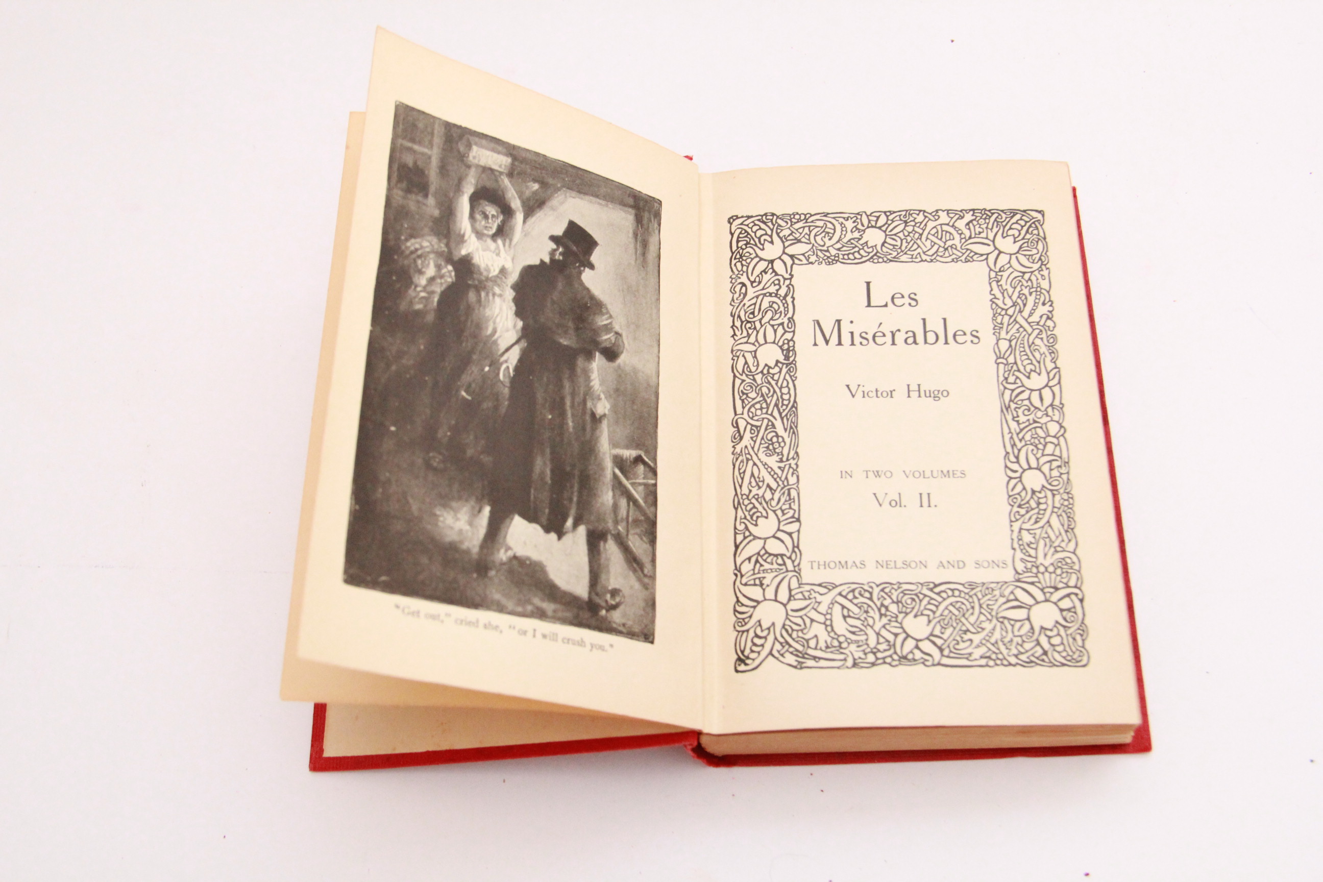 Victor Hugo Novel Collection Featuring Les Misérables
