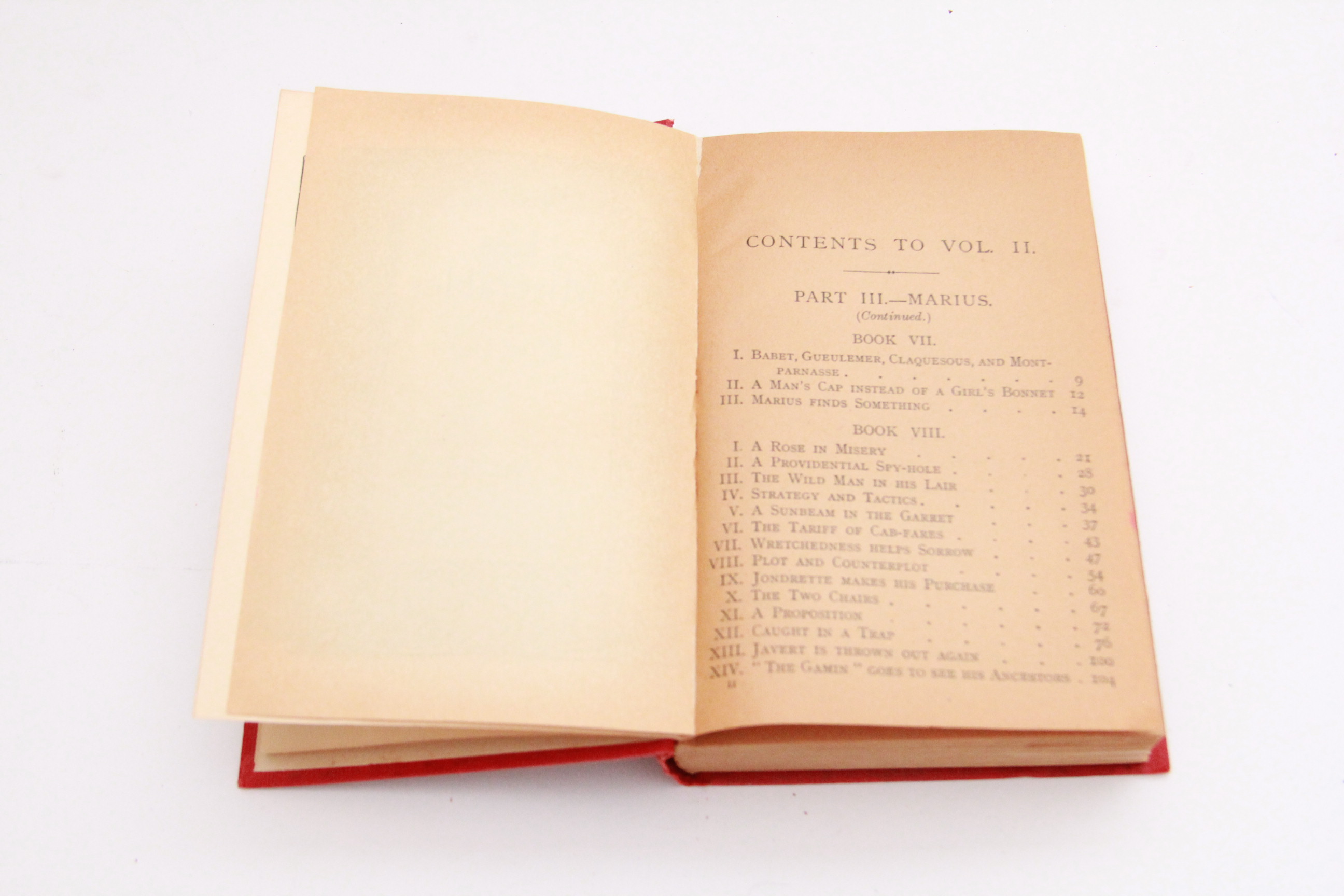 Victor Hugo Novel Collection Featuring Les Misérables