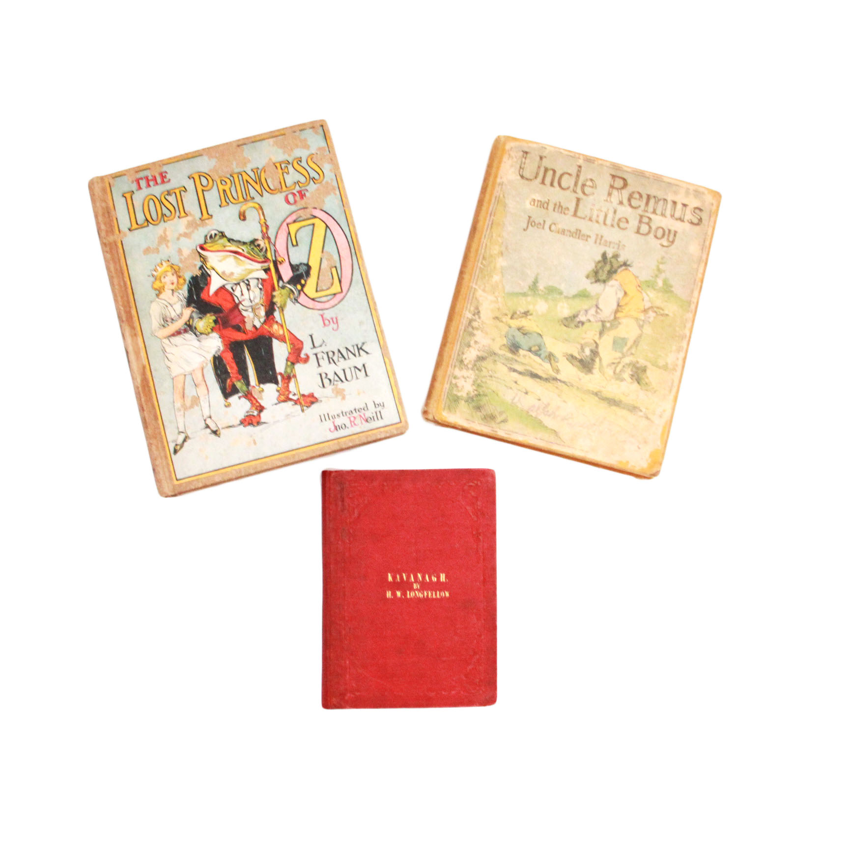 1849 First British Edition Liverpool Printing of "Kavanagh A Tale" by Henry Wadsworth Longfellow and More