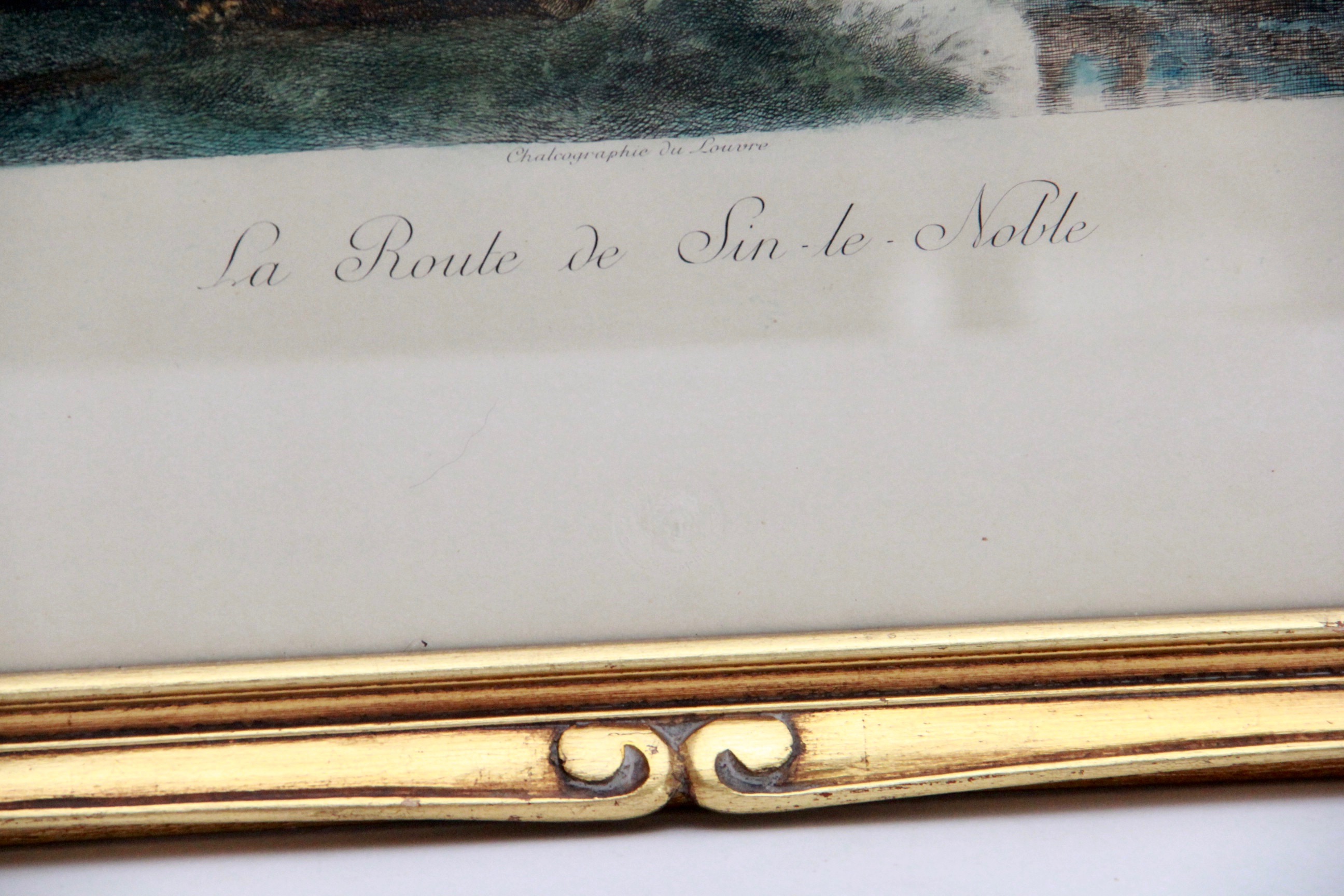 Jean-Baptiste-Camille Corot Hand-Colored Etchings After French Landscapes