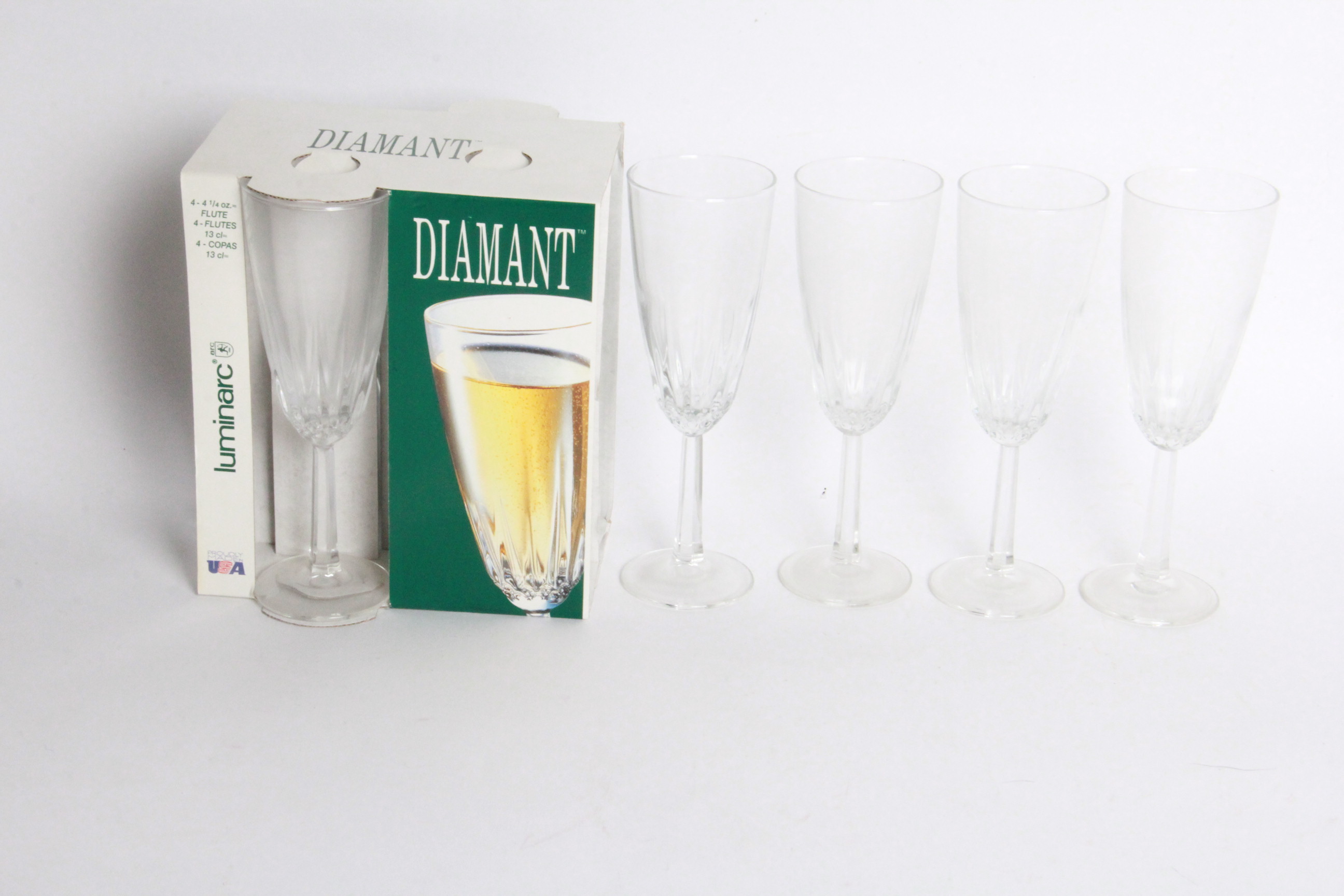 Margarita and Champagne Stemmed Glassware