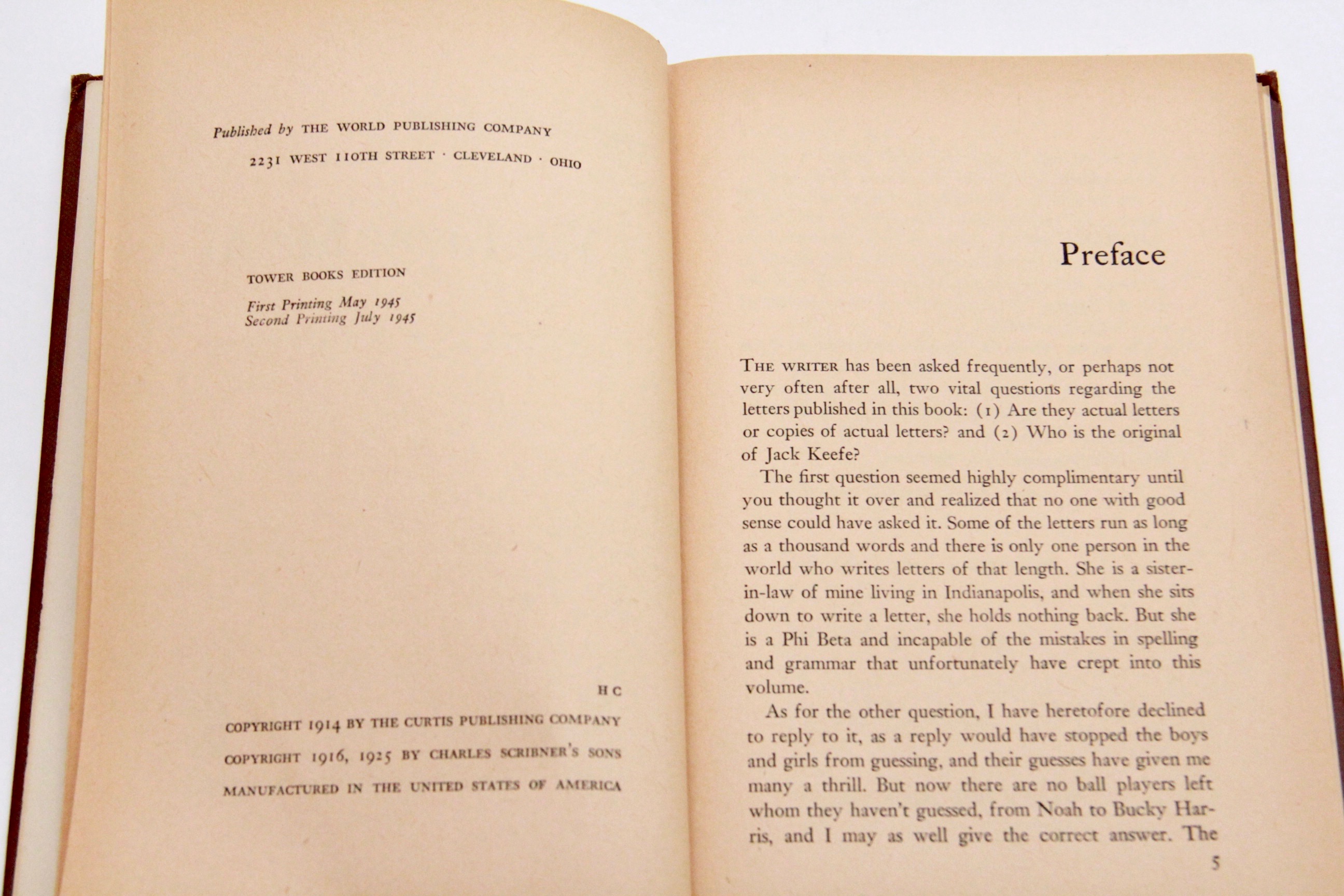 1940s Hardcover Books