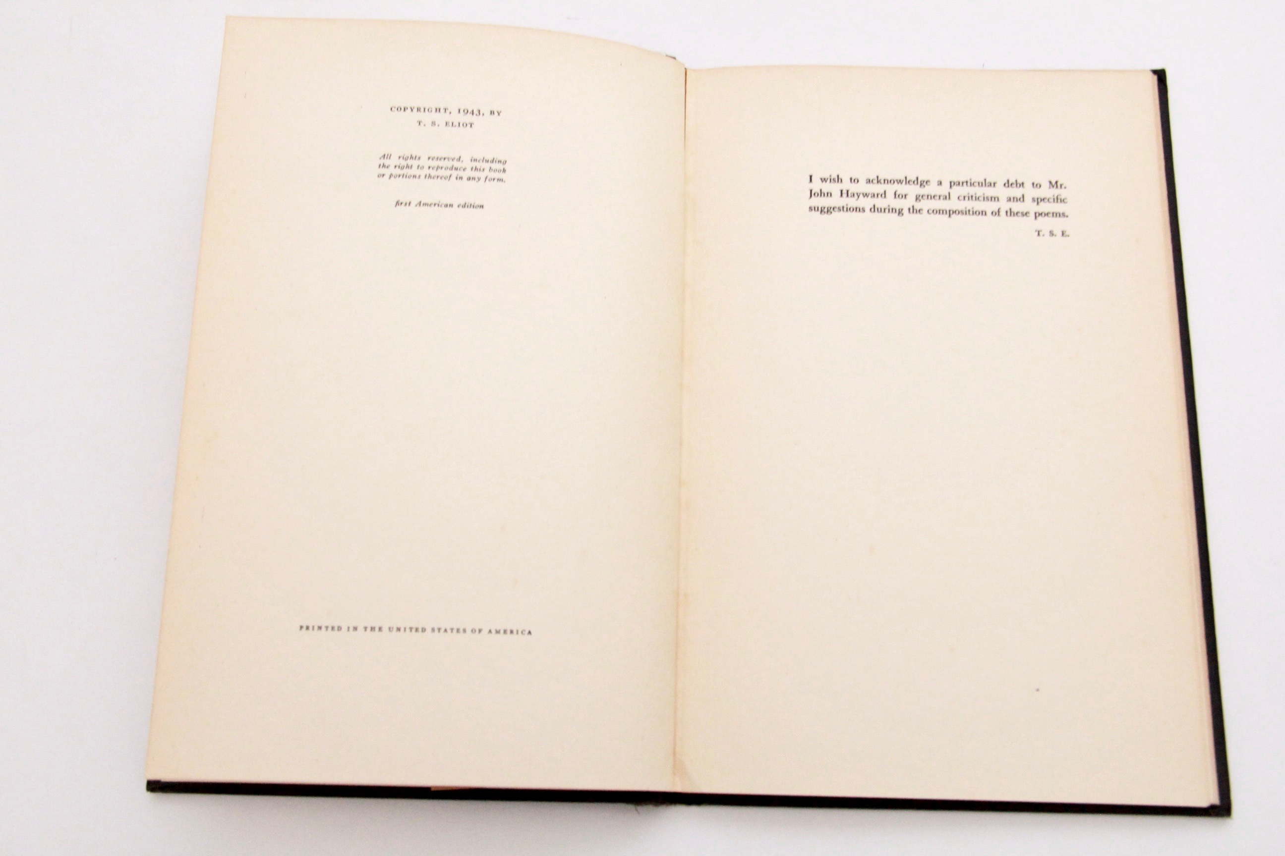 1940s Hardcover Books