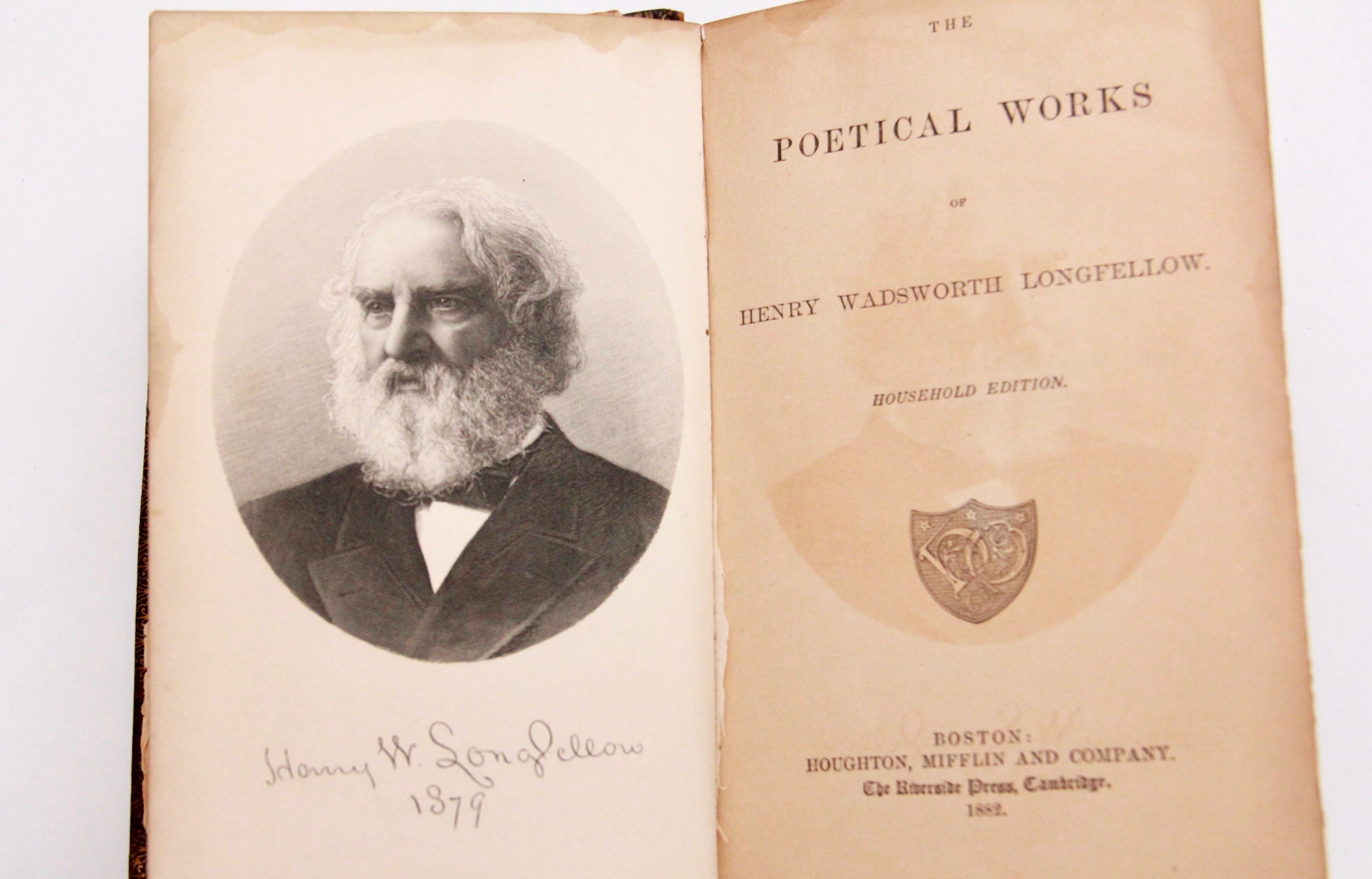 Henry Wadsworth Longfellow and Rudyard Kipling Books