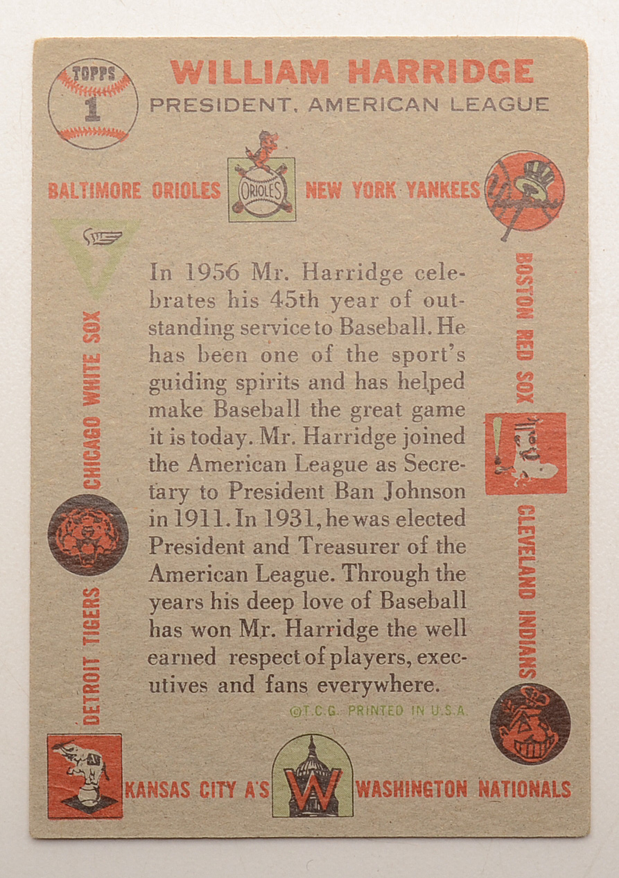 Three 1950s Hall Of Fame Baseball Cards