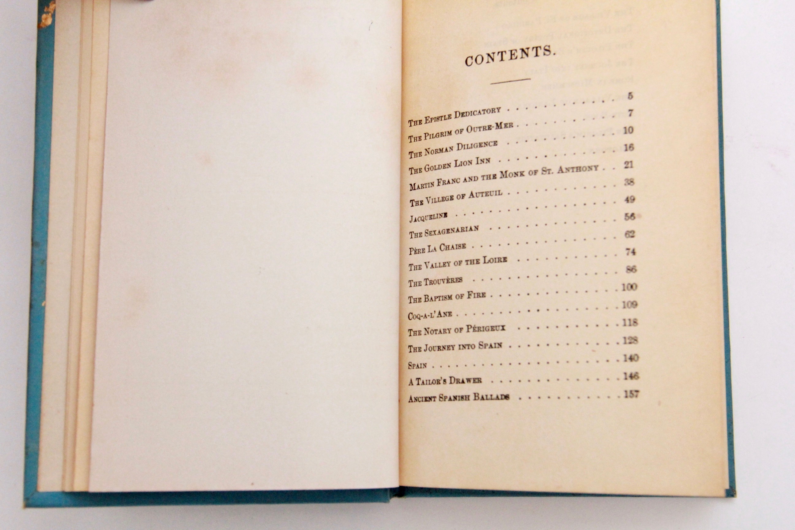 Antique Henry Wadsworth Longfellow Books