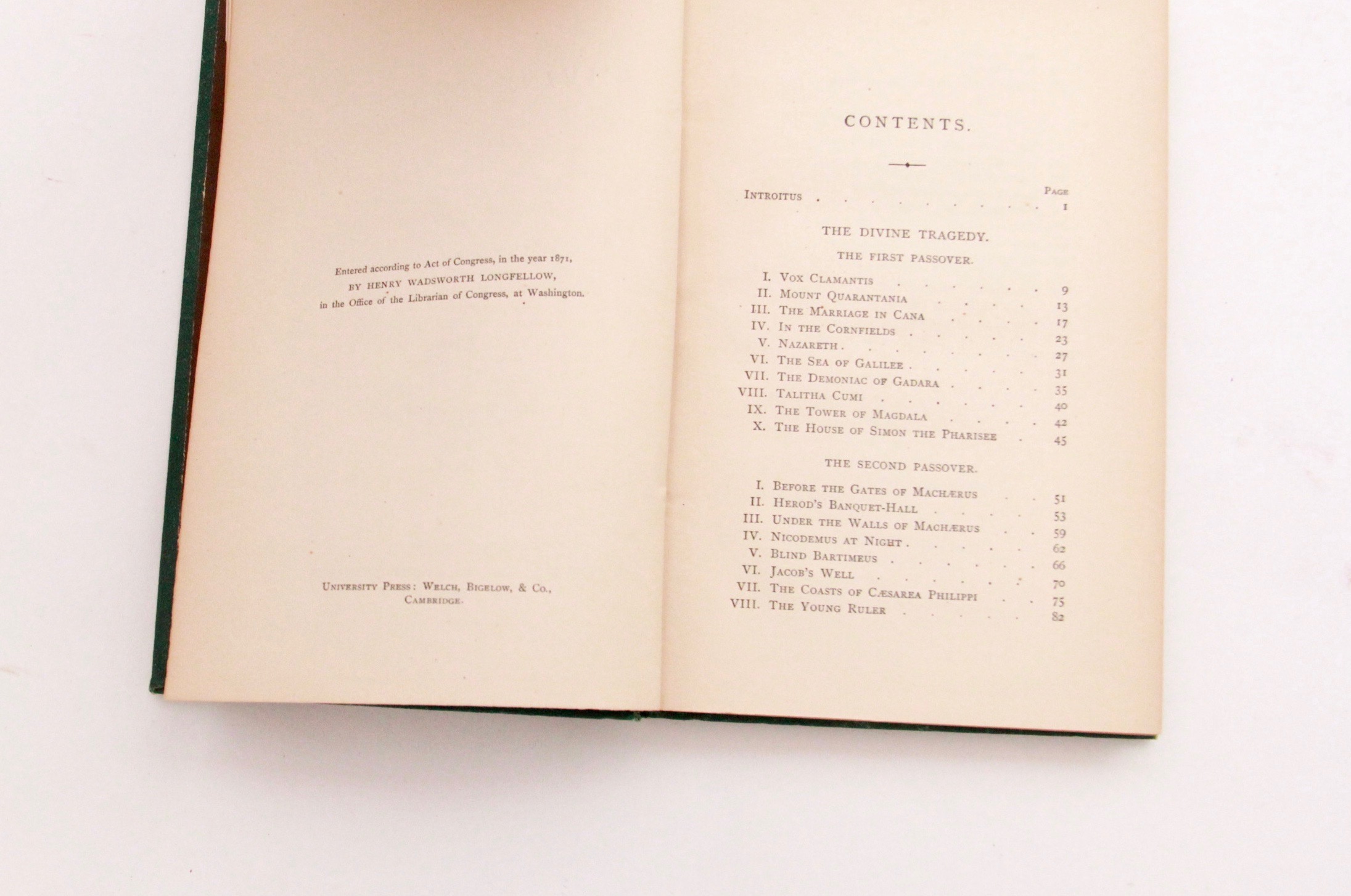 Antique Henry Wadsworth Longfellow Books