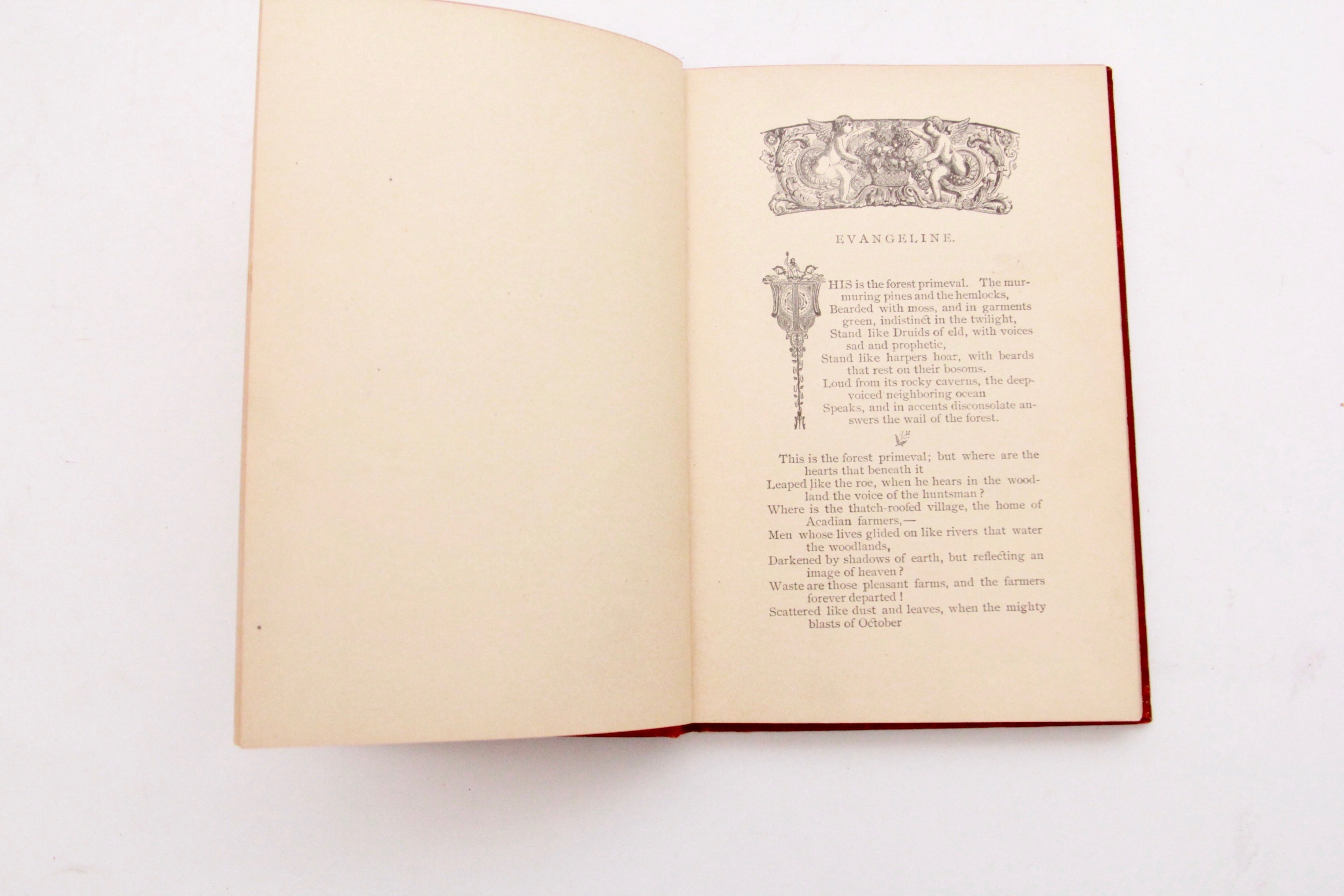 Antique Henry Wadsworth Longfellow Books