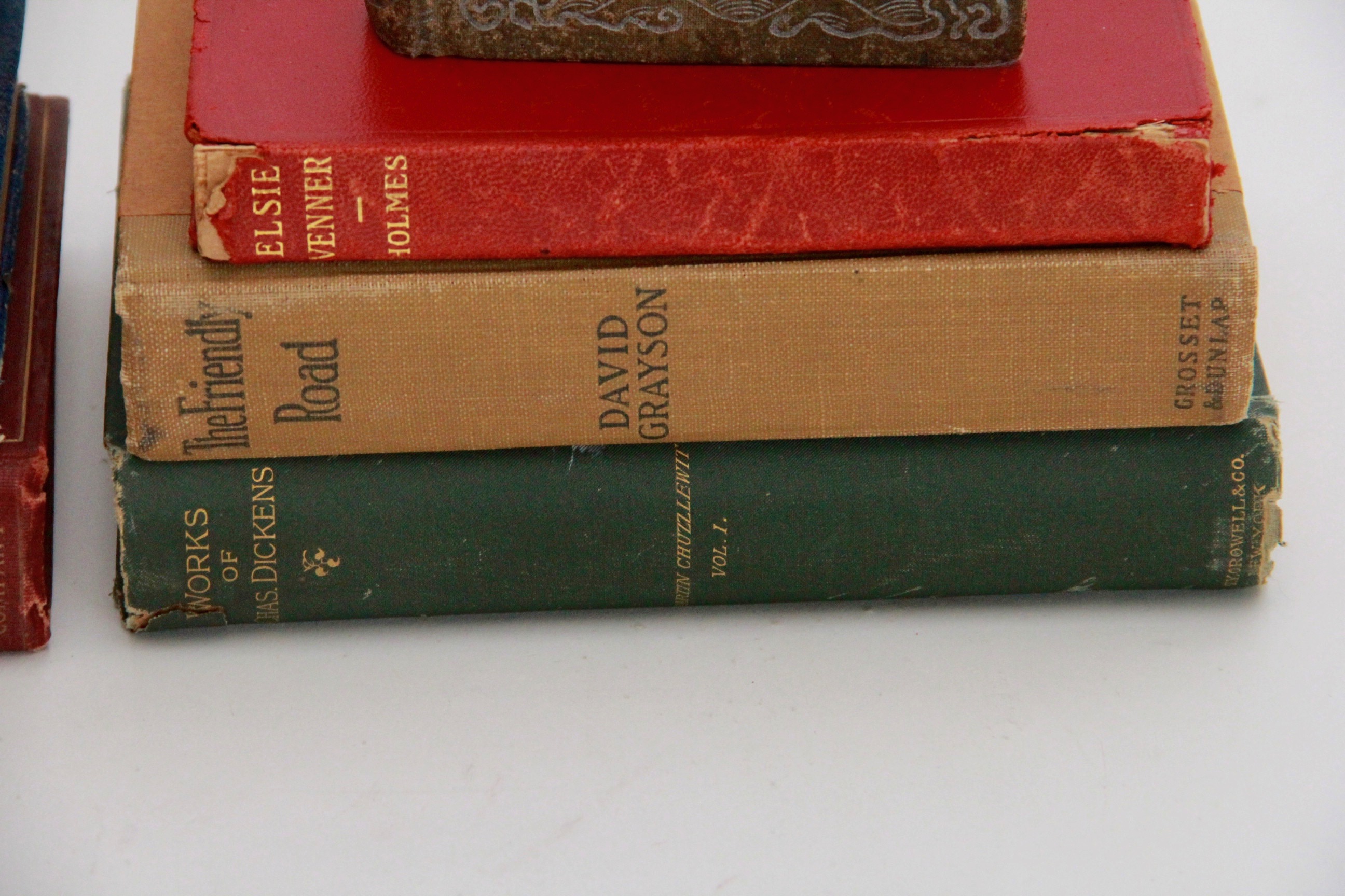 Antique Books Including Charles Dickens