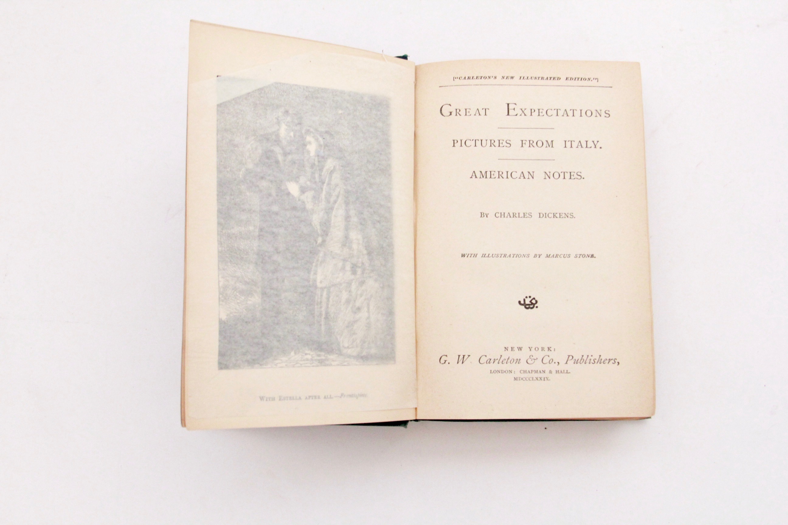 Antique Books Including Charles Dickens