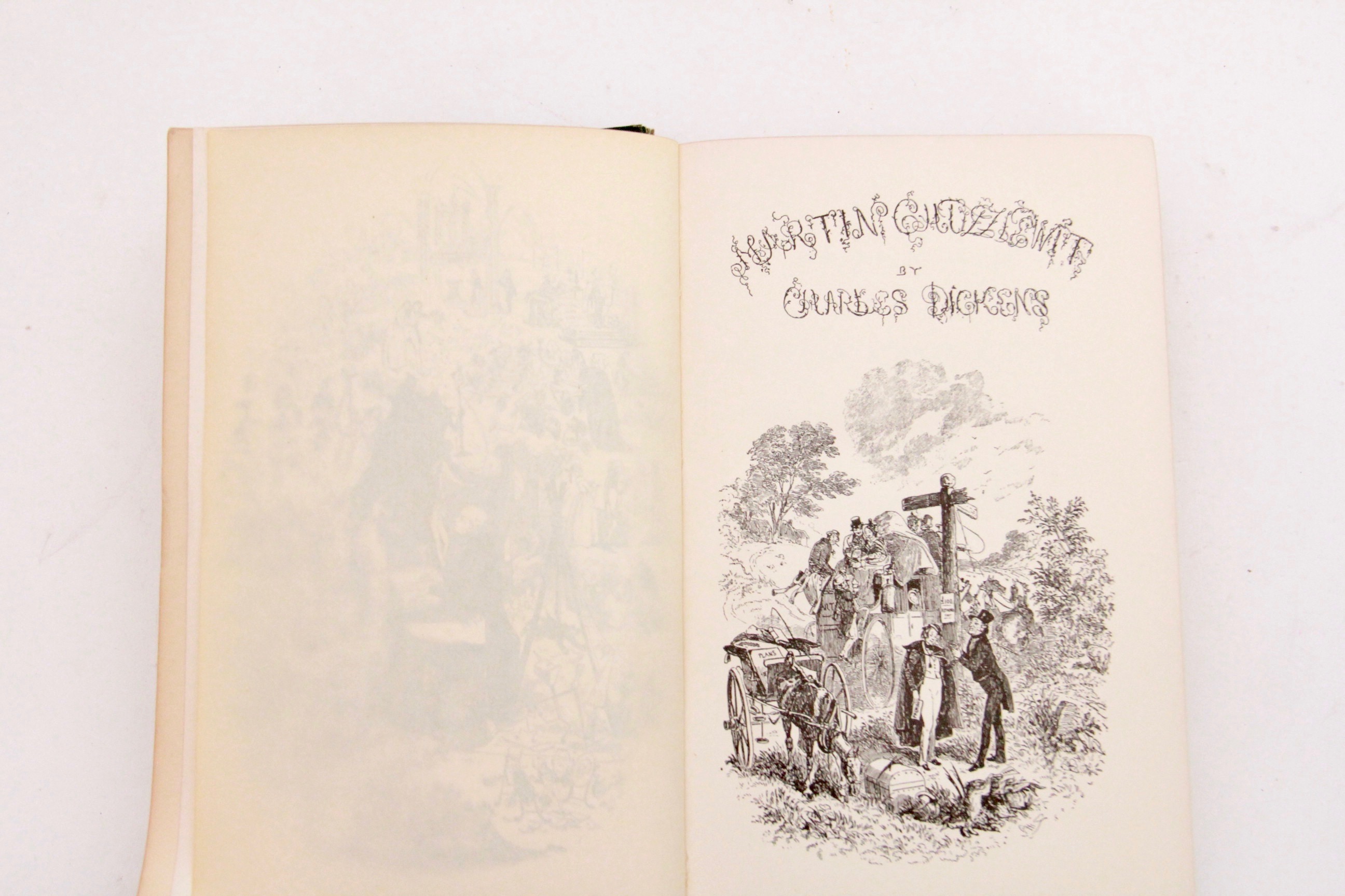 Antique Books Including Charles Dickens