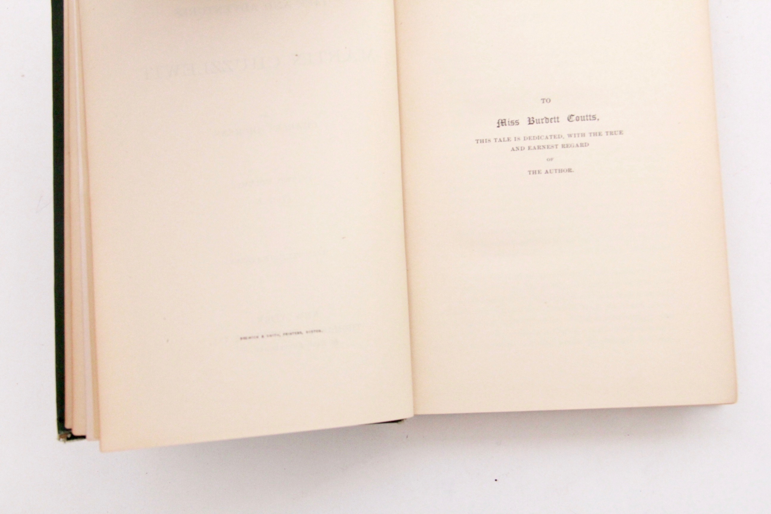 Antique Books Including Charles Dickens