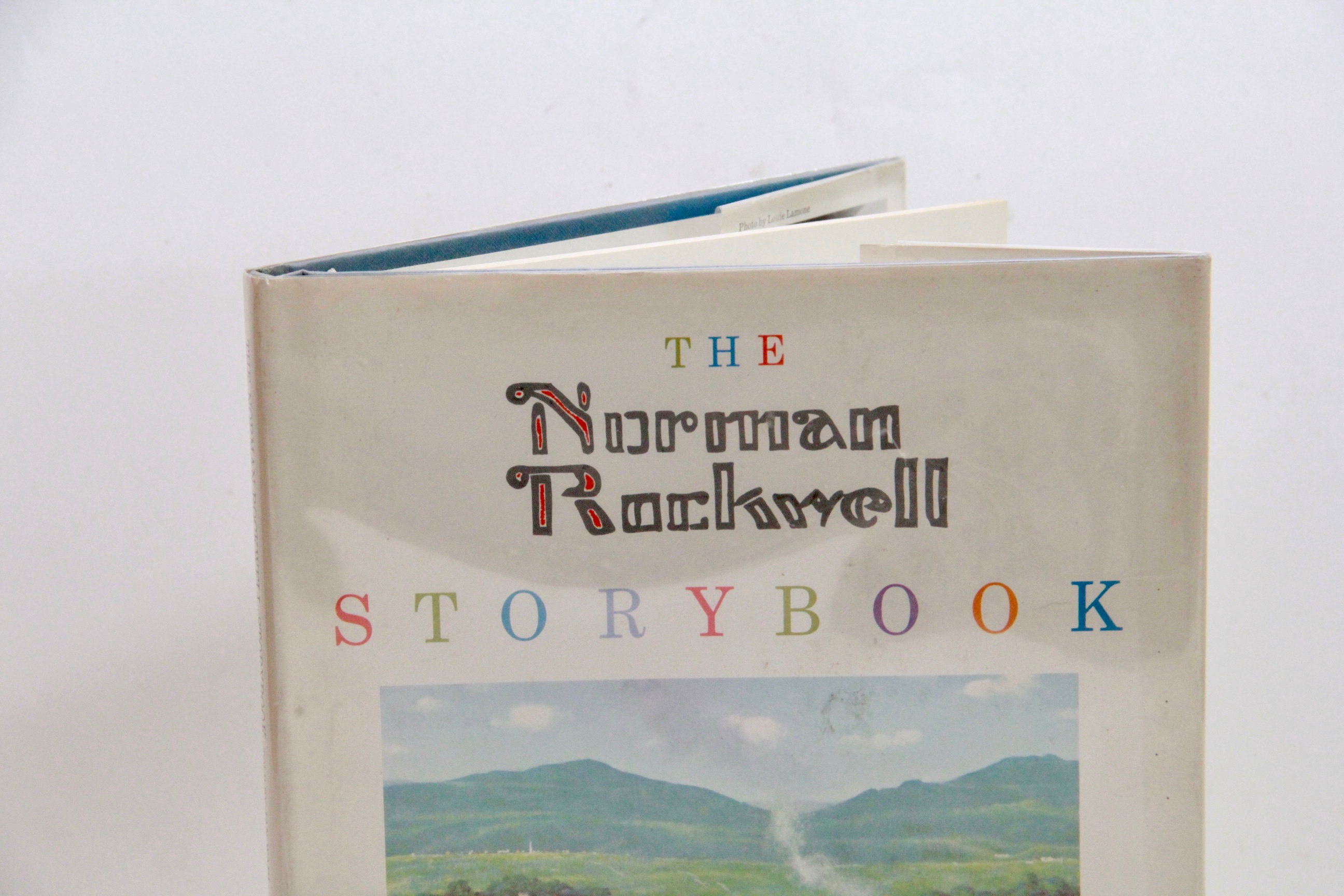 1969 Norman Rockwell Signed "The Norman Rockwell Storybook" and 1975 Signed Letter