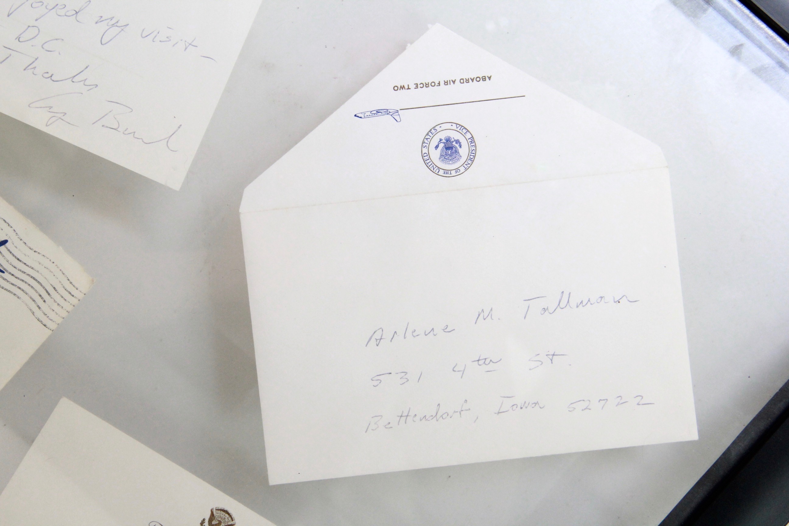 1987 Handwritten Letter and Autograph From Vice President George H. W. Bush