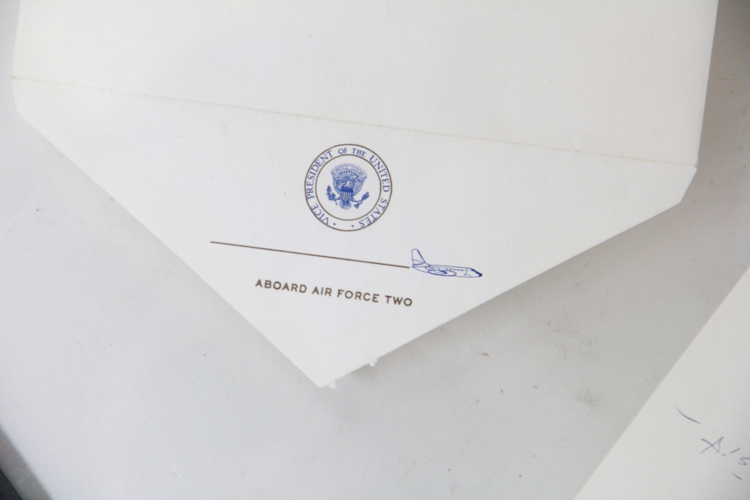 1987 Handwritten Letter and Autograph From Vice President George H. W. Bush