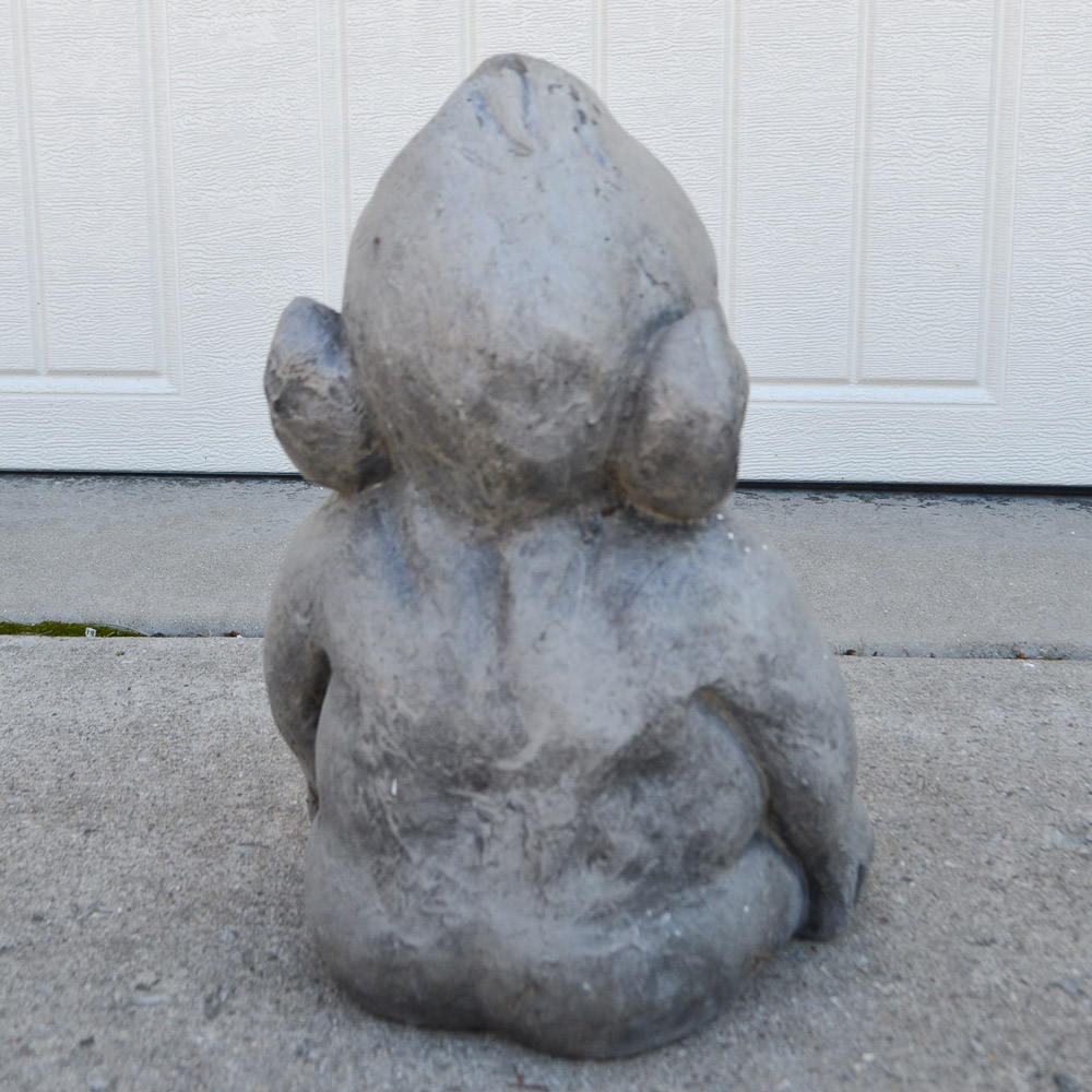 Garden Décor Concrete Billiken Figurine