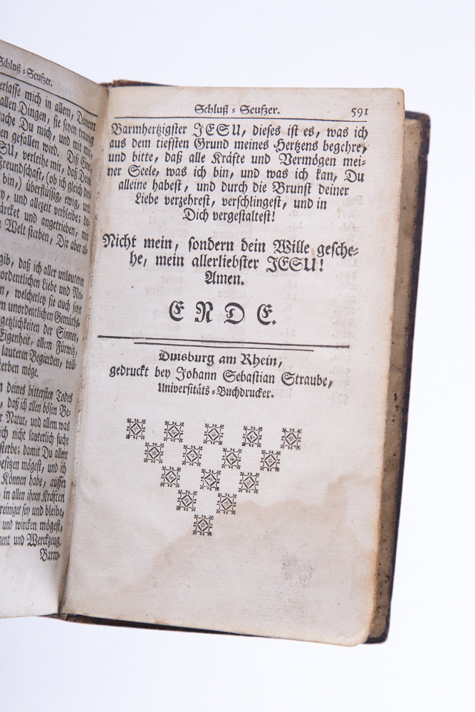 1756 German Language Edition "The Hidden Life With Christ In God"