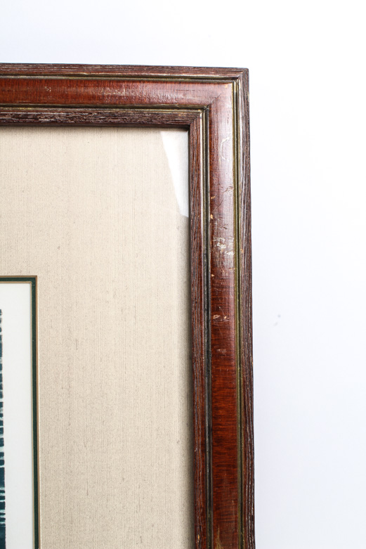 Gerald Lubeck Lithograph "Morning Swim"